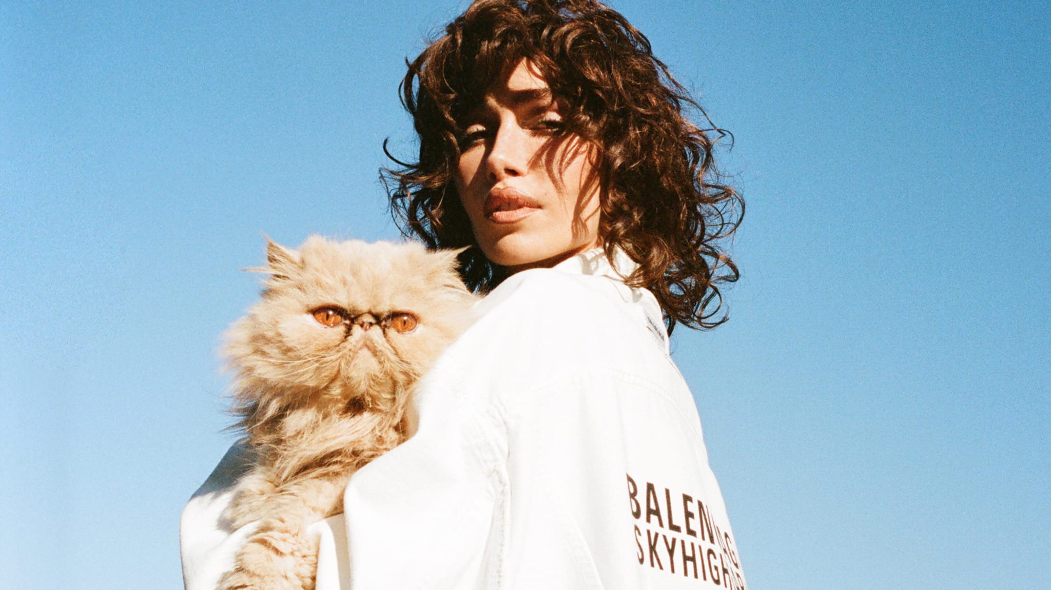 Nadia Lee Cohen is pictured in a Balenciaga image