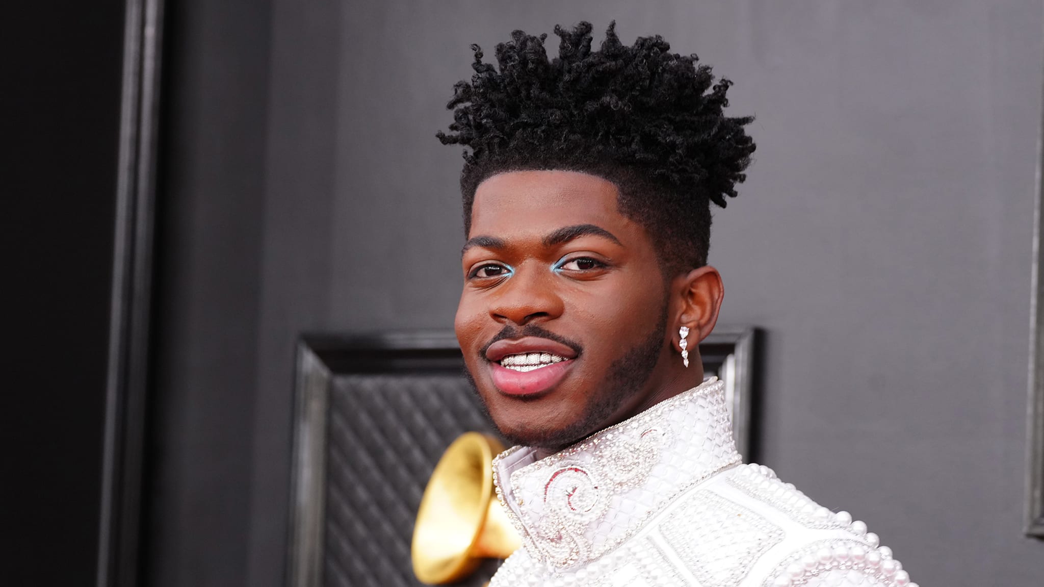 Lil Nas X attends the 64th Annual GRAMMY Awards at MGM Grand Garden Arena