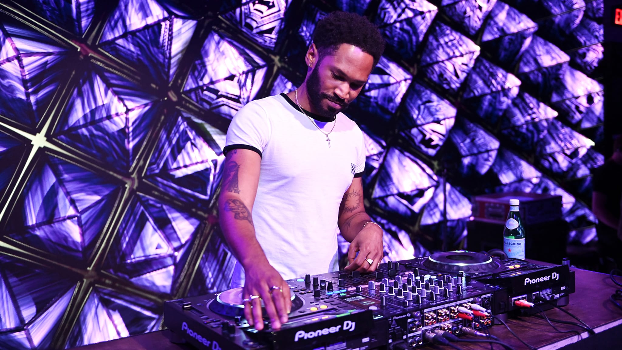 Kaytranada performs at the Samsung 2022 Galaxy Creators Lounge Event