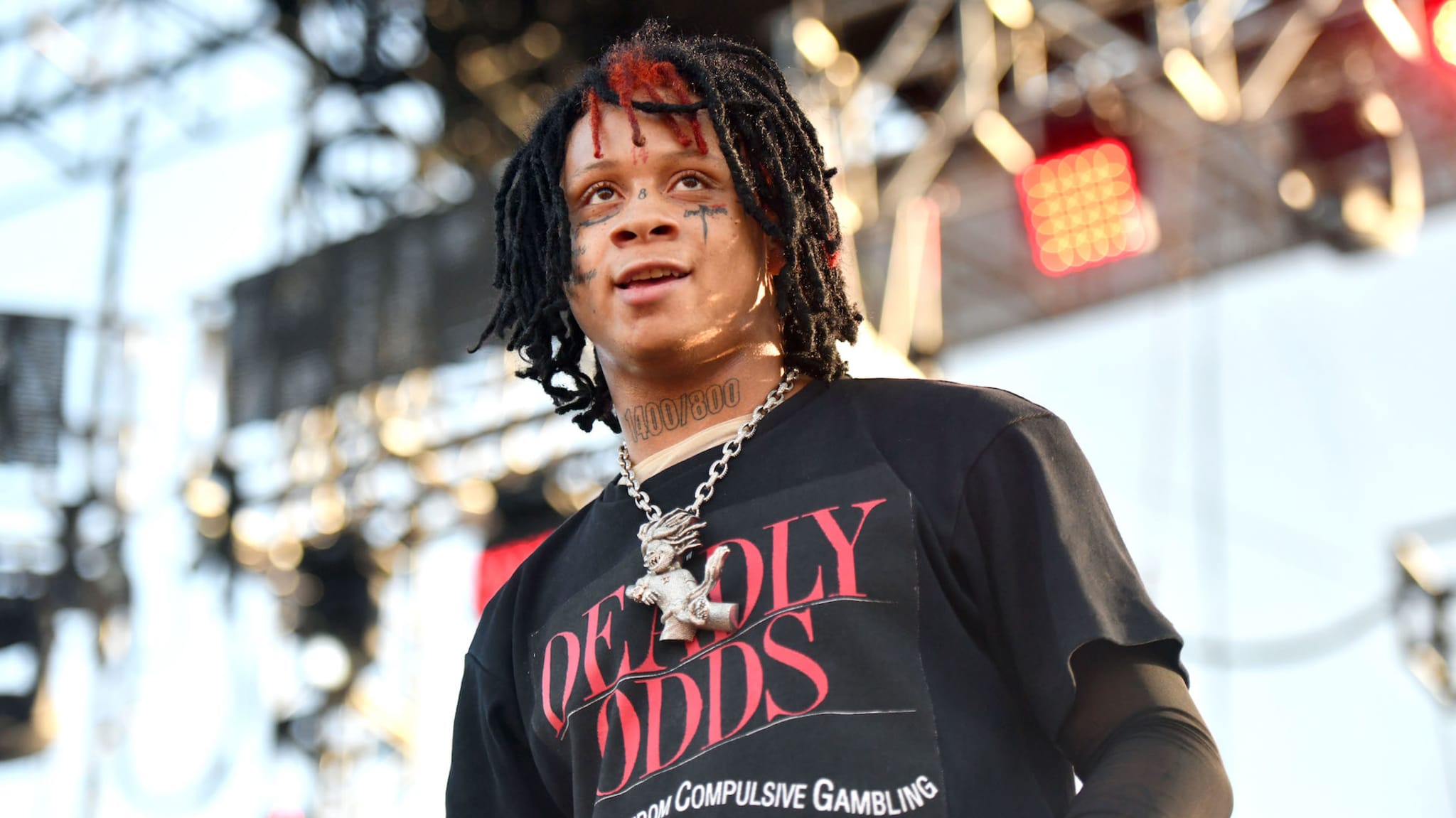 Trippie Redd photographed in California