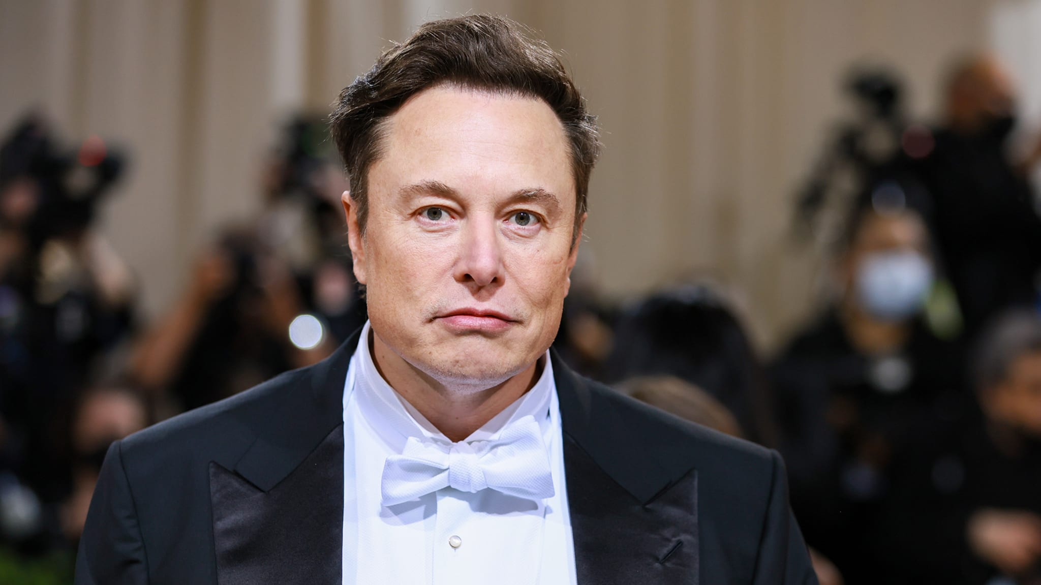 Elon Musk attends The 2022 Met Gala