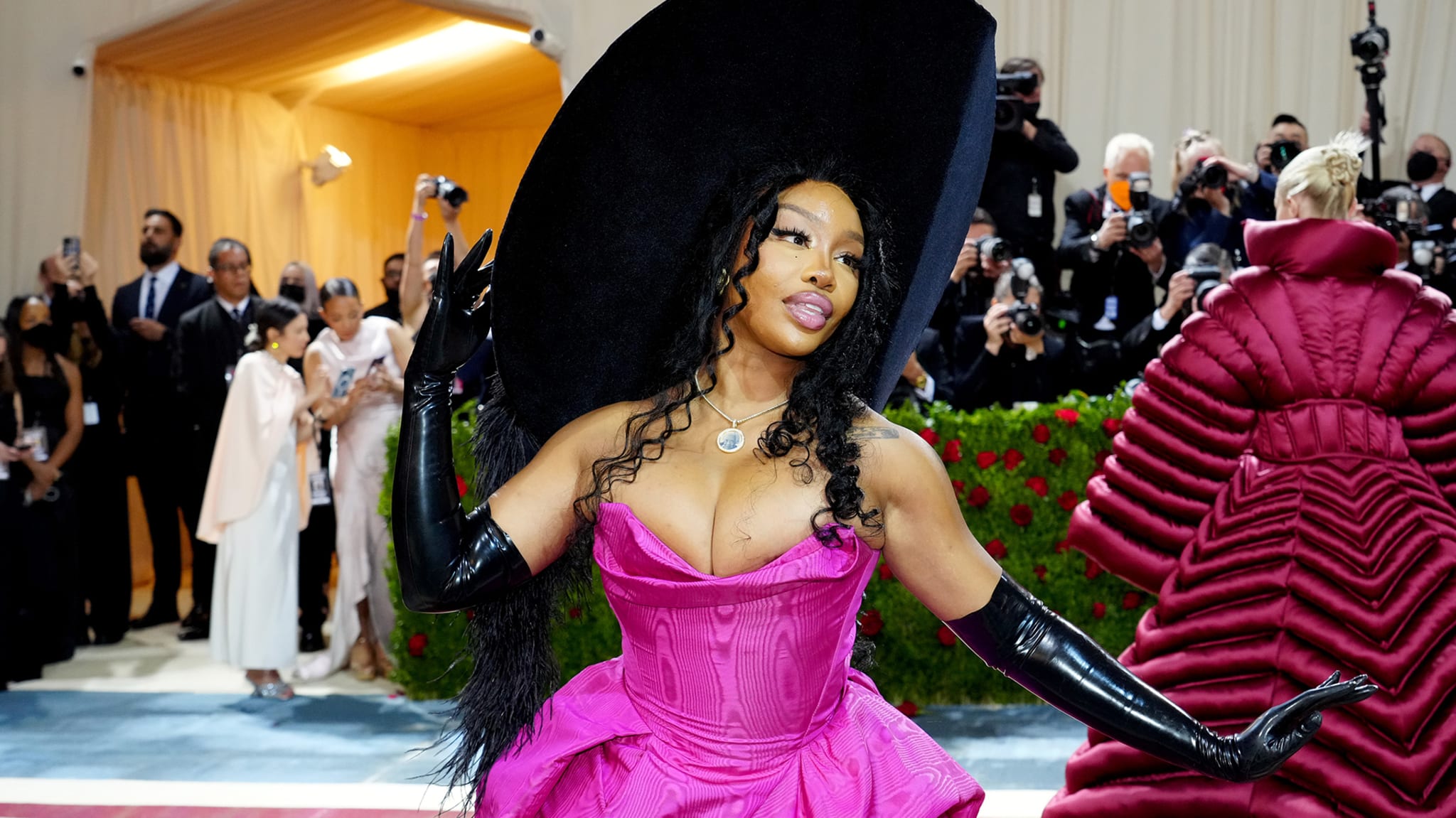 SZA attends The 2022 Met Gala Celebrating "In America: An Anthology of Fashion"