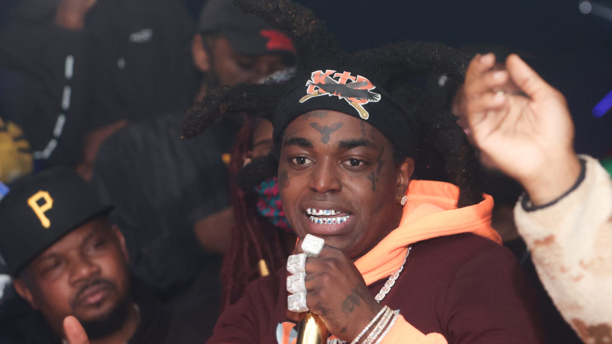 Kodak Black performing in Atlanta