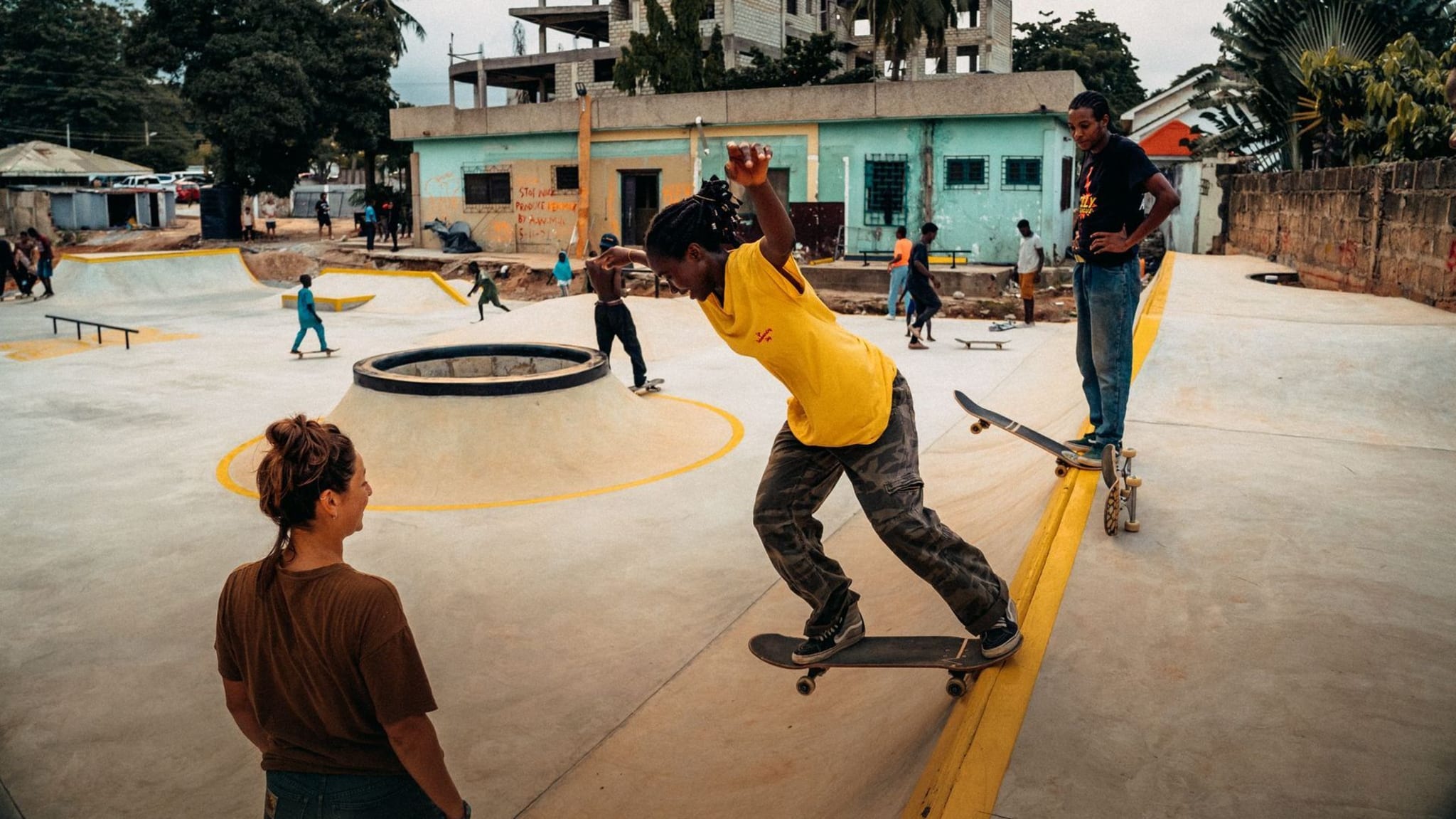 first skatepark in Ghana.
