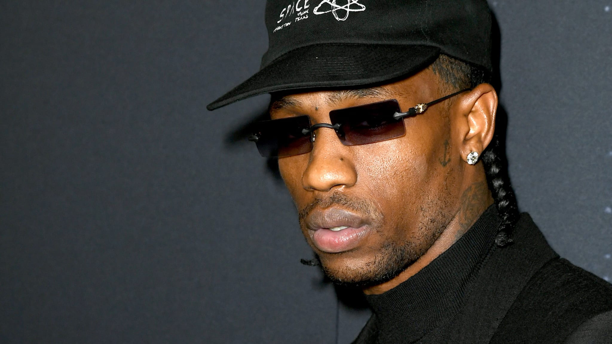 Travis Scott at A24 movie premiere