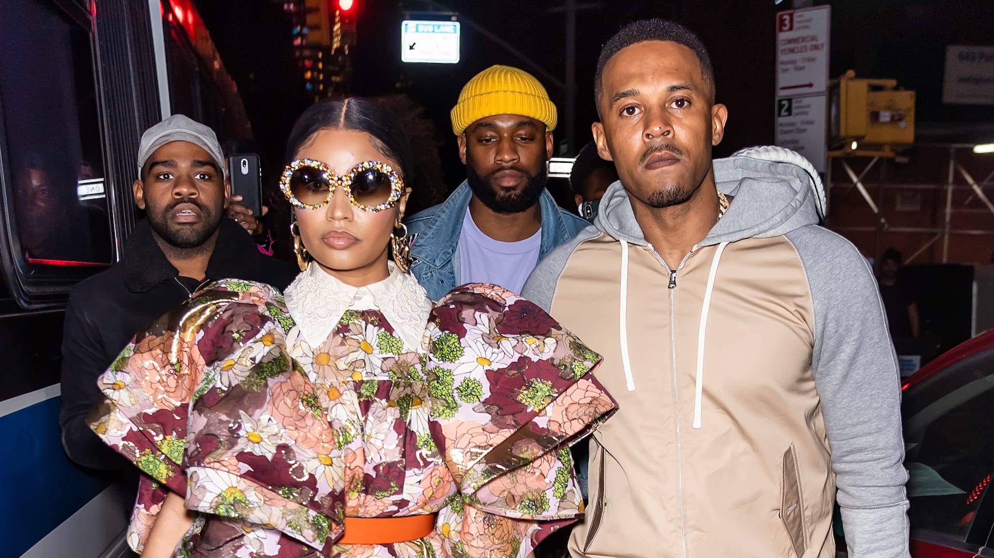Nicki Minaj and Kenneth Petty in New York