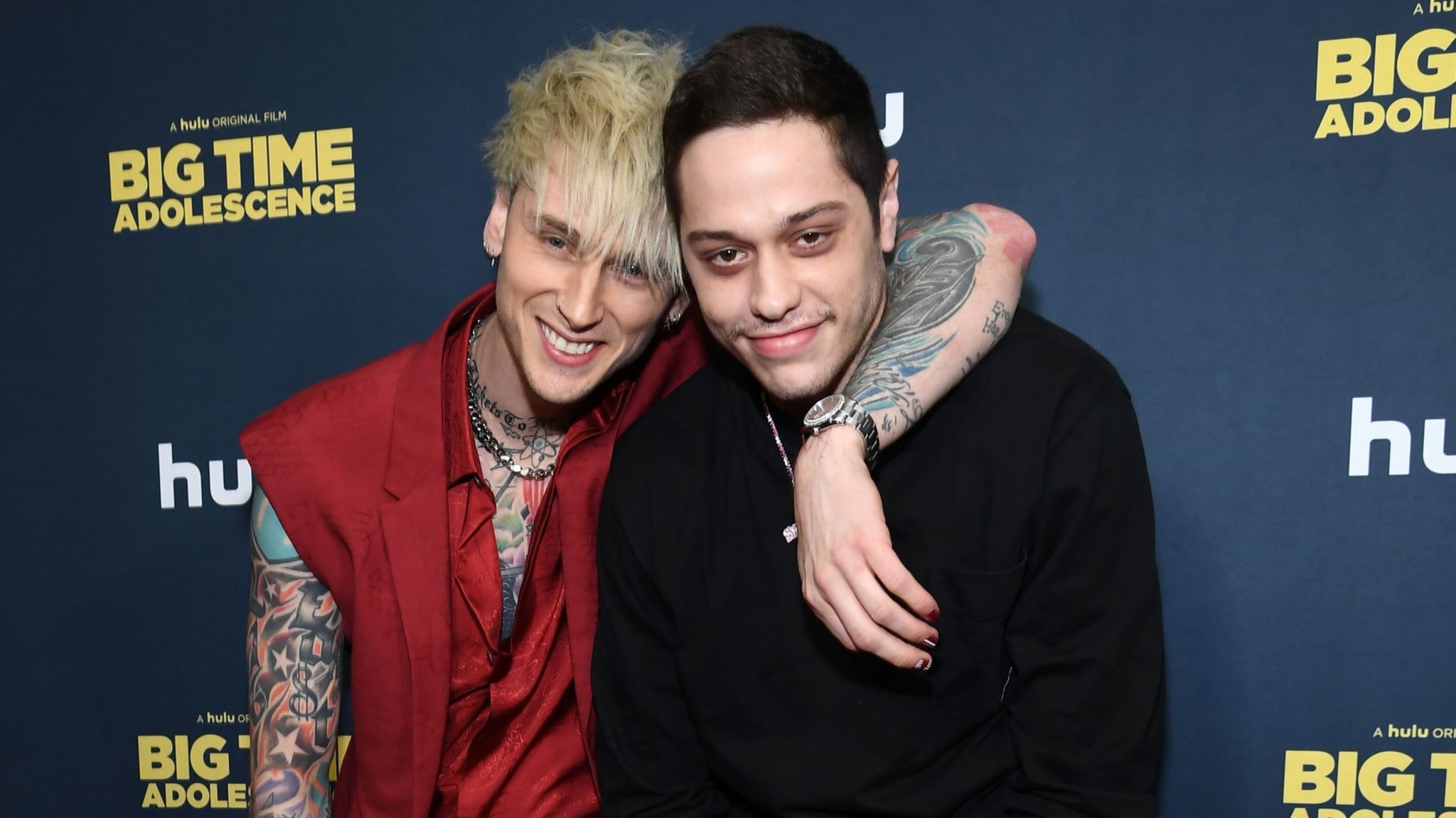 Machine Gun Kelly and Pete Davdison