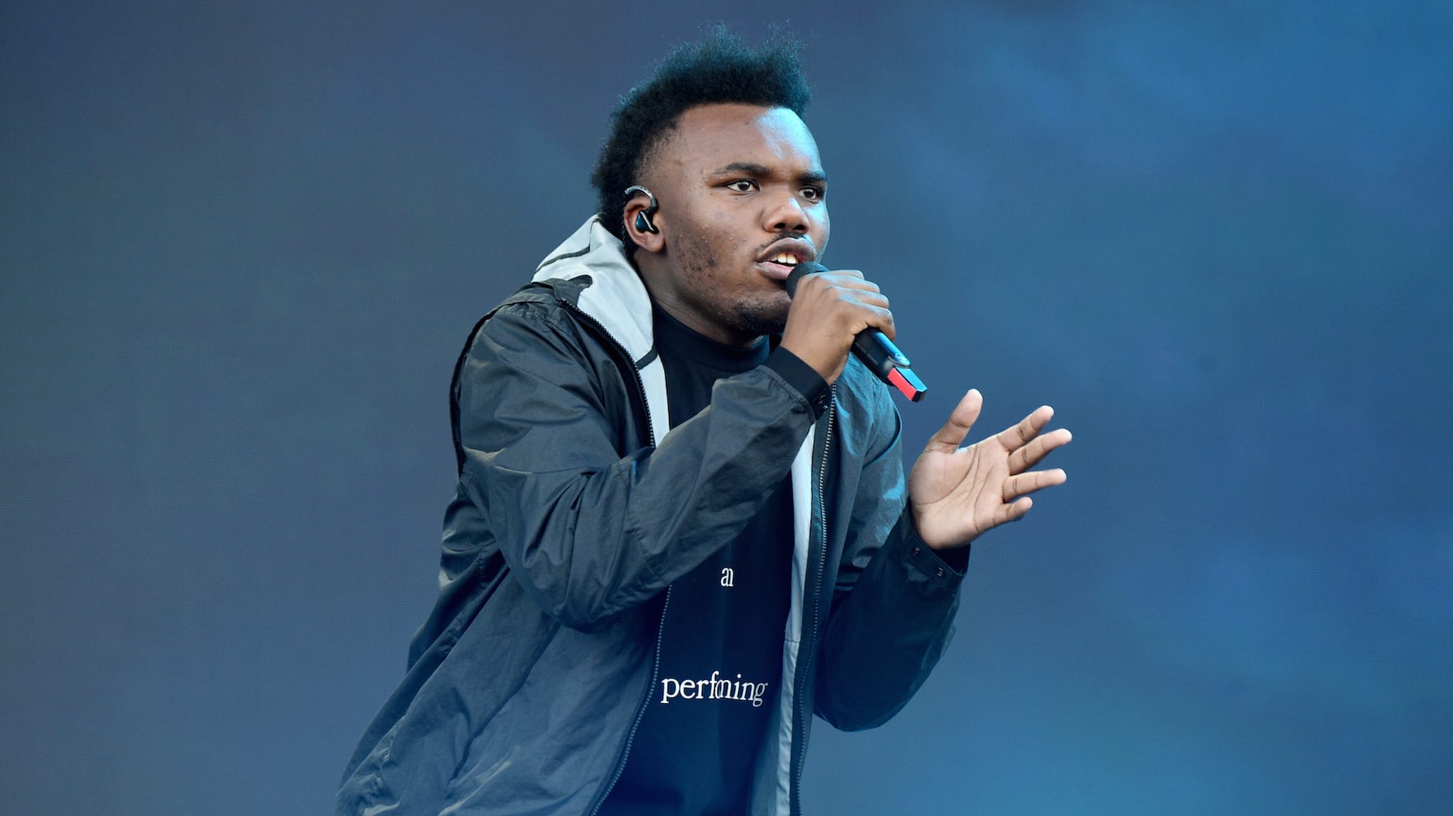 Baby Keem performs during 2021 Made In America at Benjamin Franklin Parkway