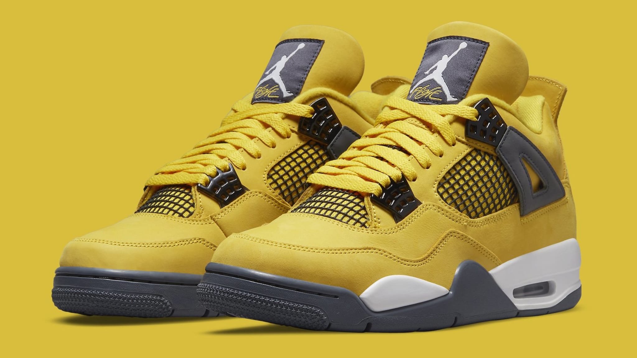 Air Jordan 4 Retro 'Lightning' CT8527-700 Pair