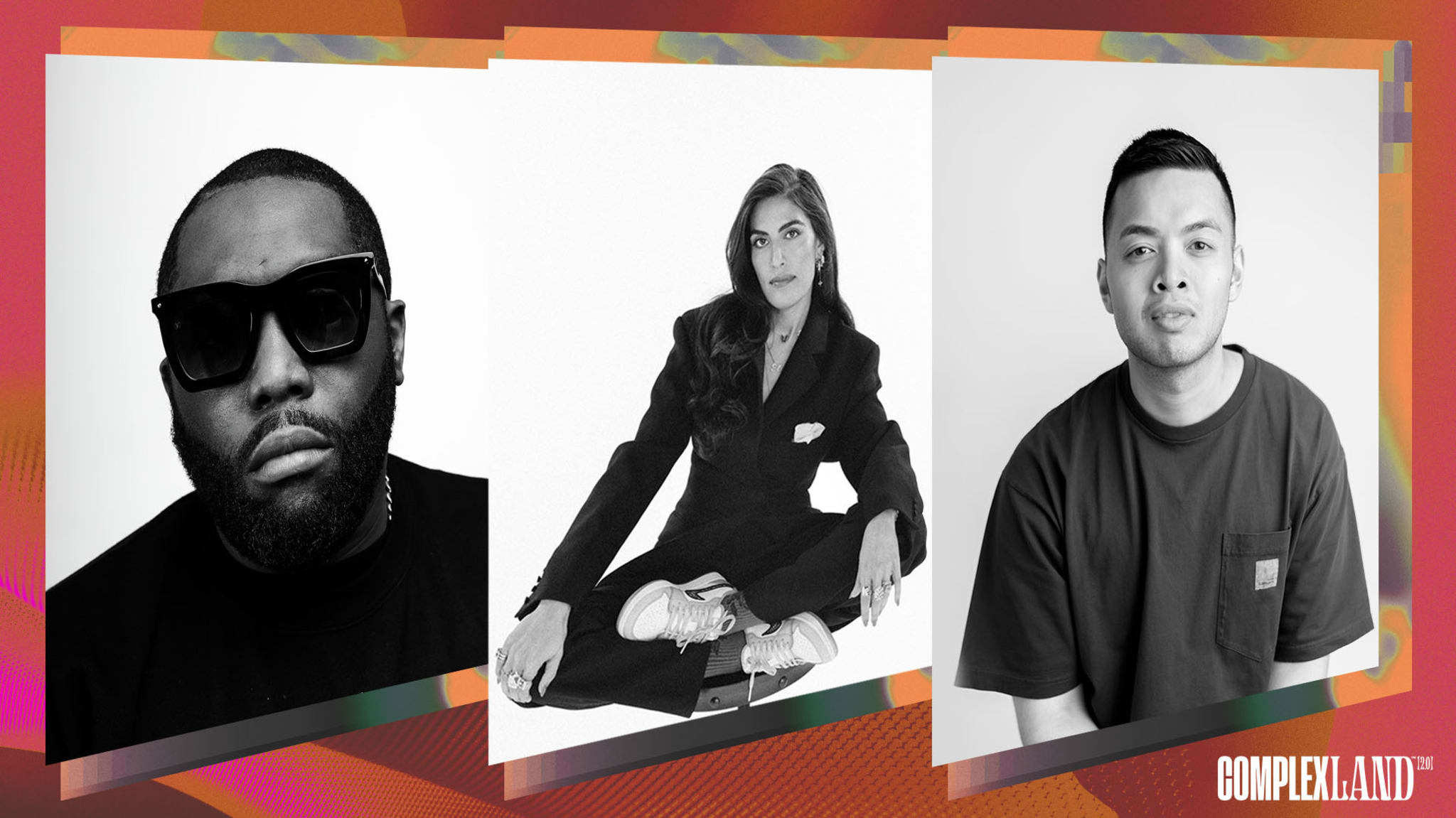 Killer Mike, Melody Ehsani, Luis DeGuzman for 99designs by Vistaprint