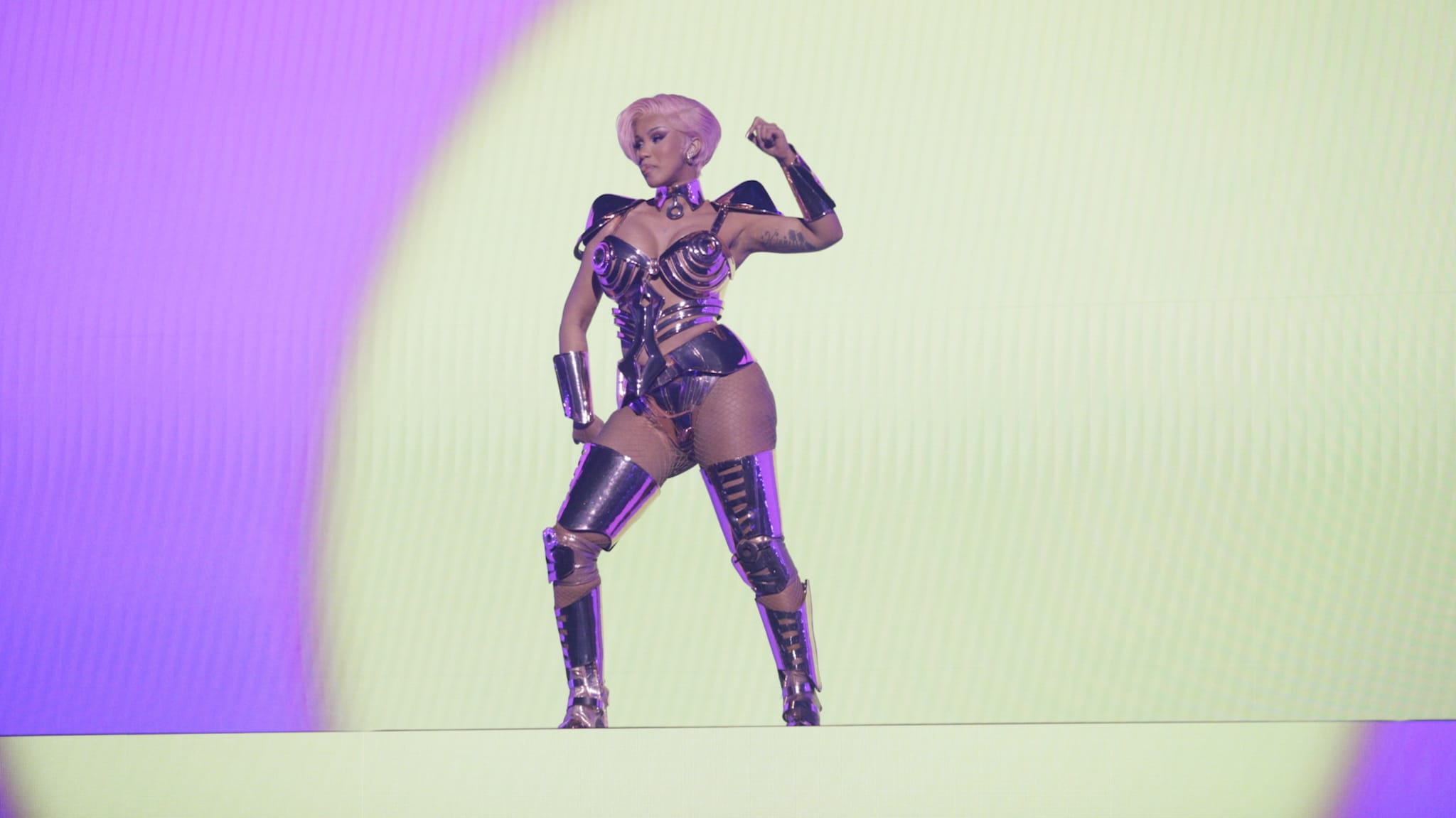 Cardi B and Megan Thee Stallion performing at THE 63rd ANNUAL GRAMMY® AWARDS