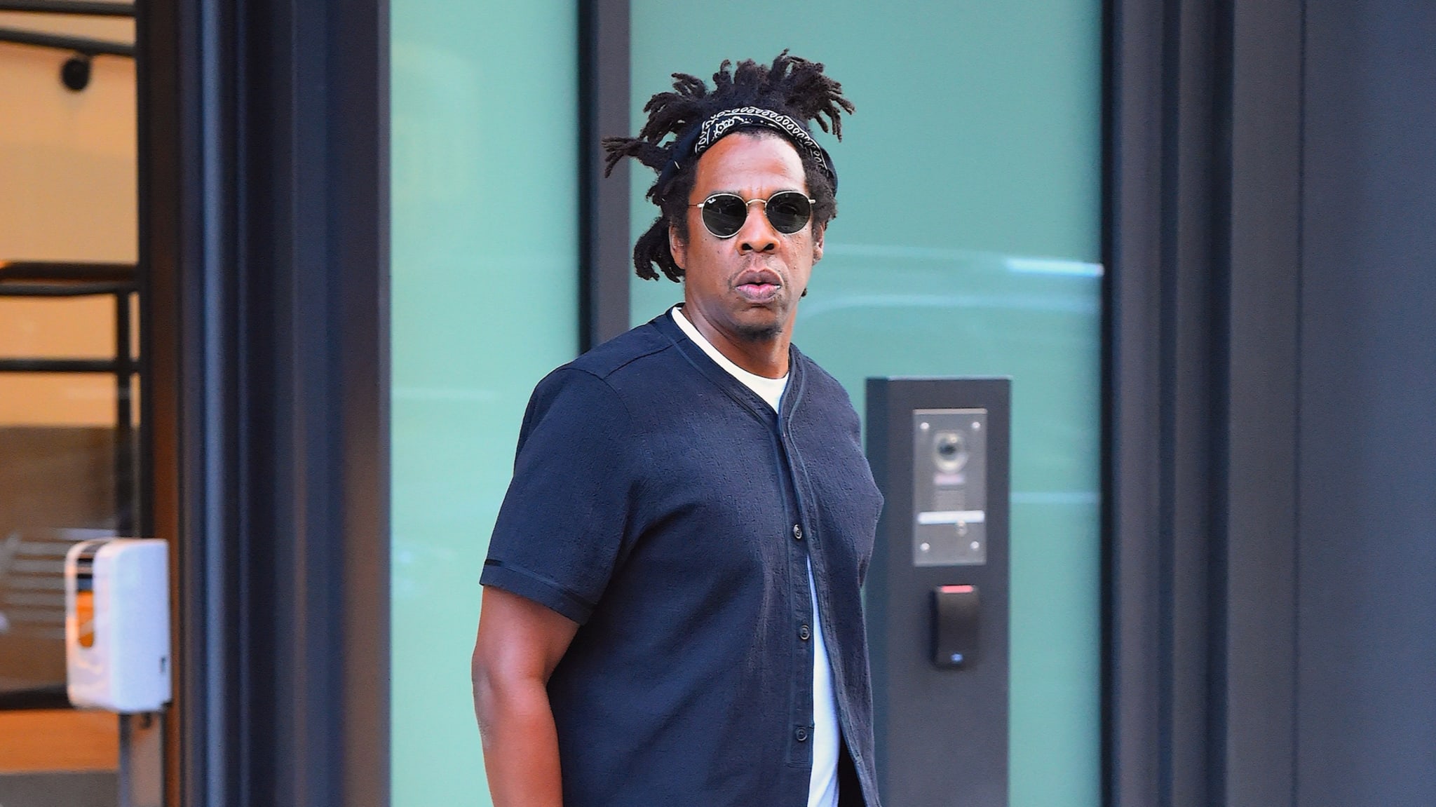 Jay-Z is seen on September 18, 2020 in New York City