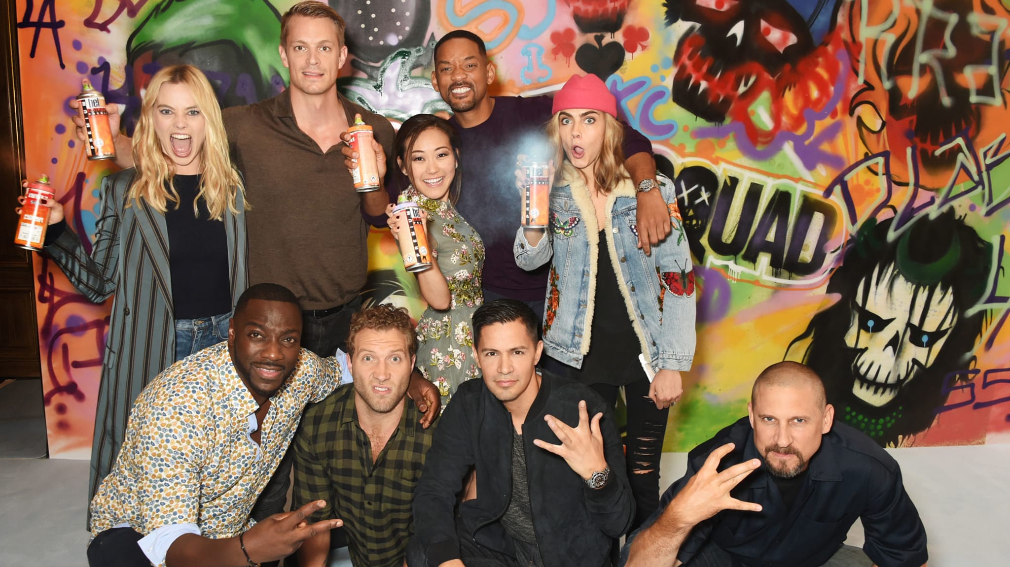 The cast of 'Suicide Squad'