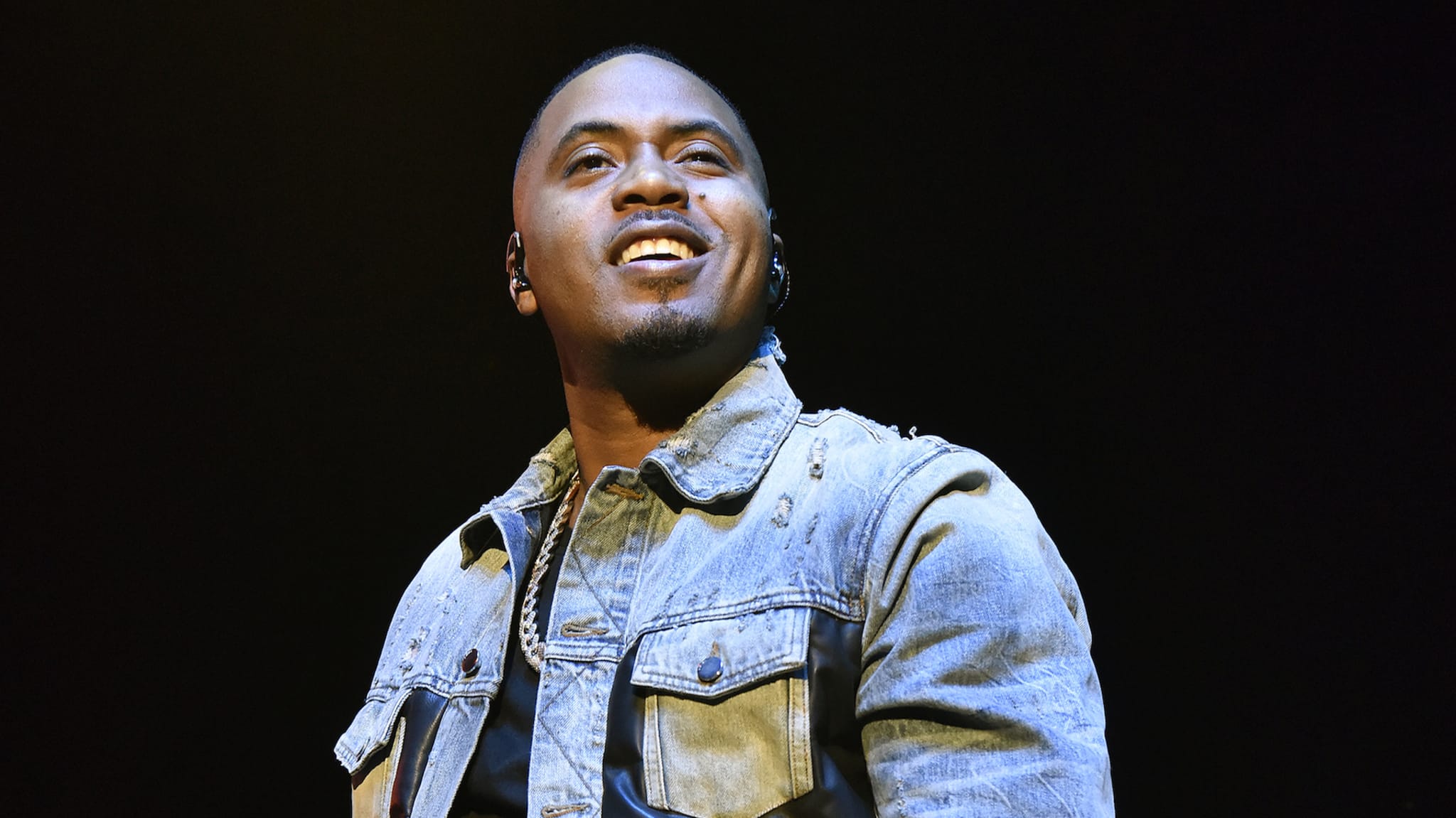 Nas performs during EMBA Fest 2020 at Oakland Arena