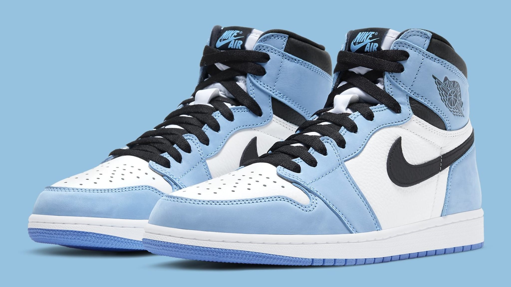 Air Jordan 1 University Blue Release Date 555088 134 Pair
