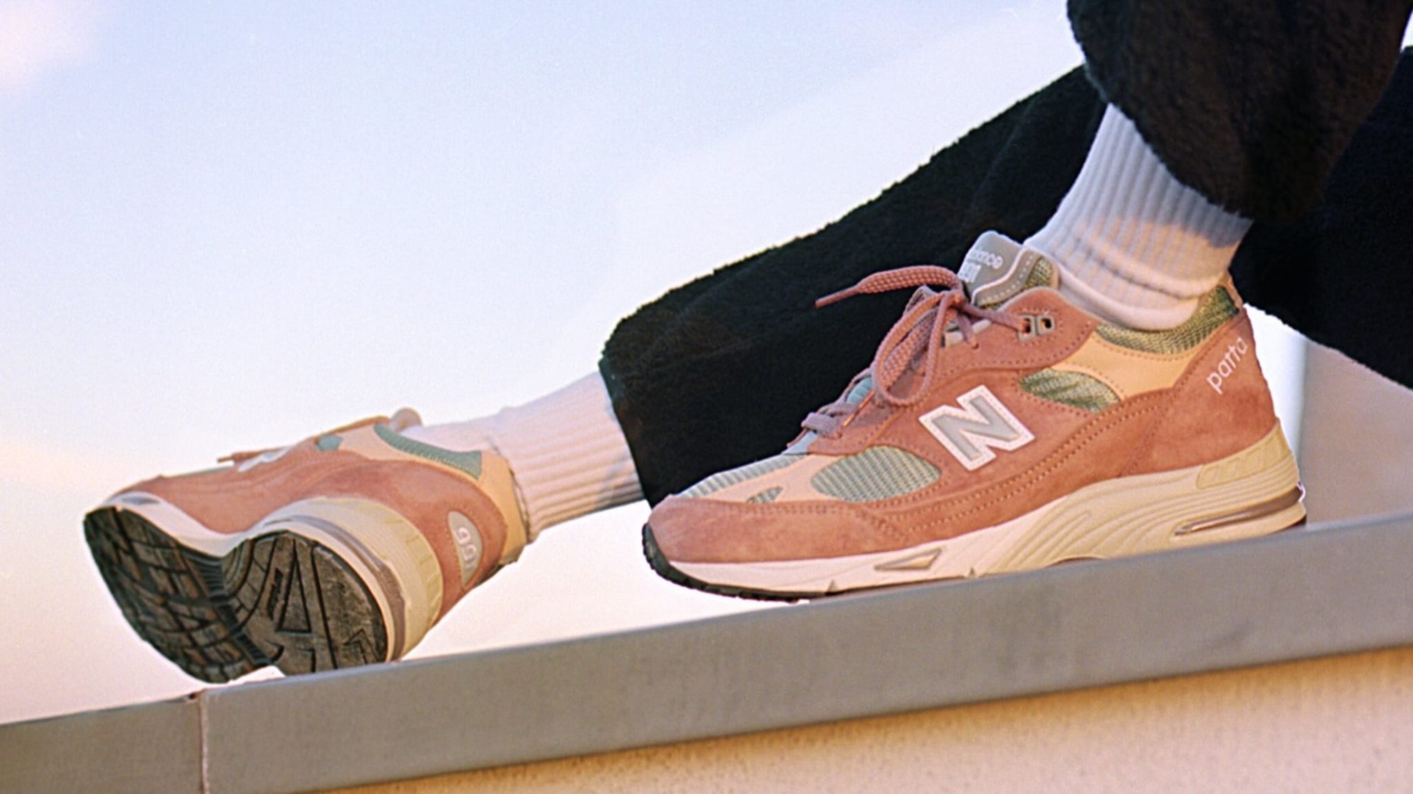 Patta x New Balance 991 On Feet