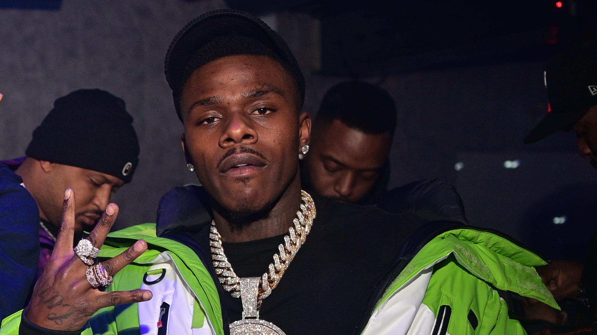 DaBaby attends Offset Birthday Celebration