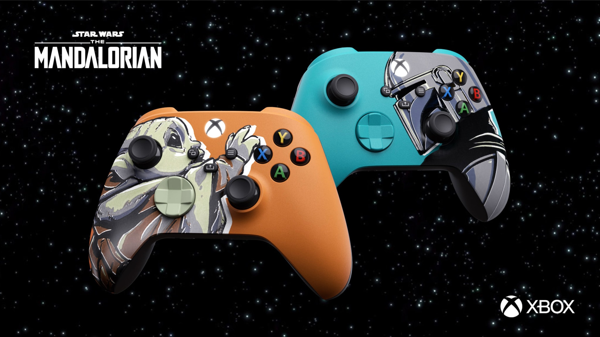 Xbox x 'The Mandalorian' Xbox Controllers collaboration