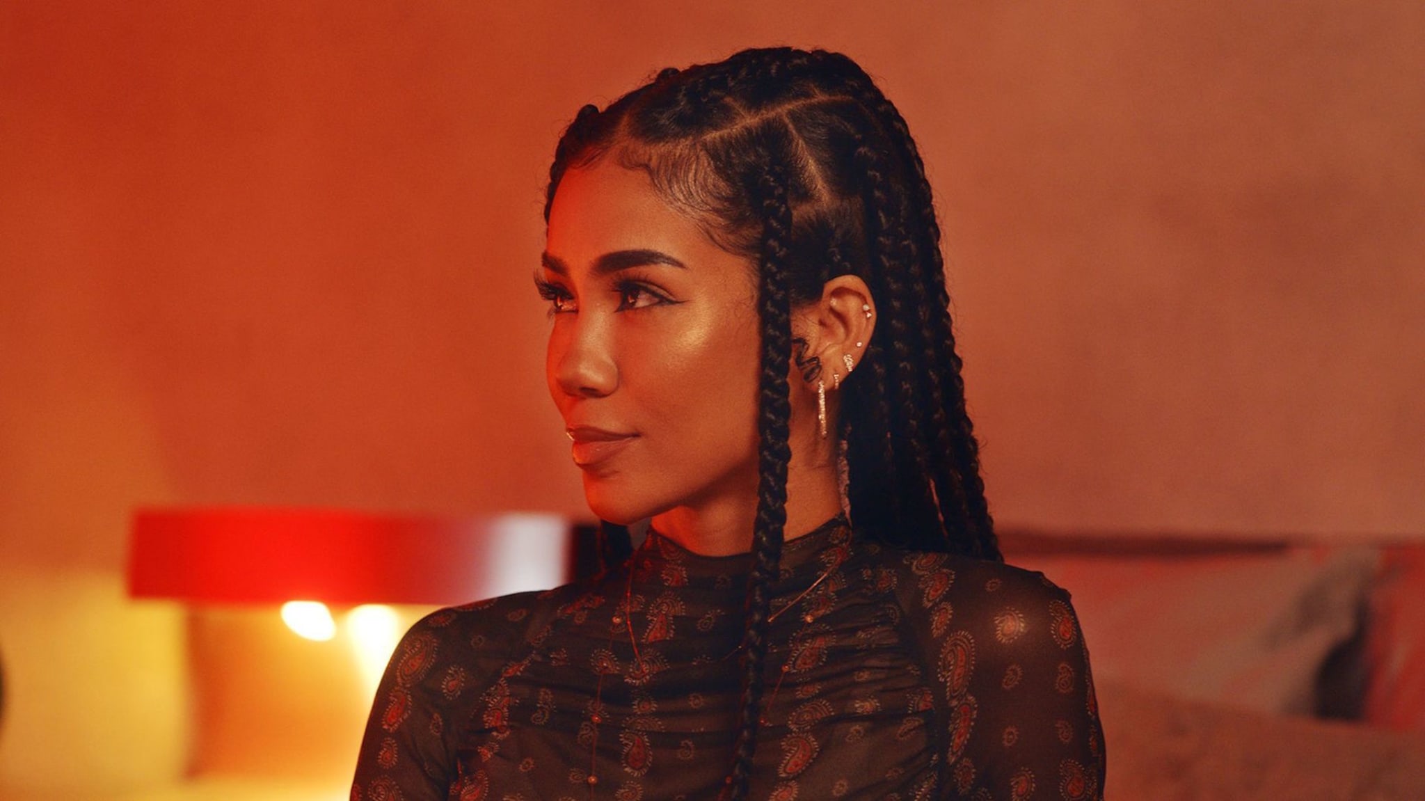 Jhené Aiko performs for the BET Hip Hop Awards