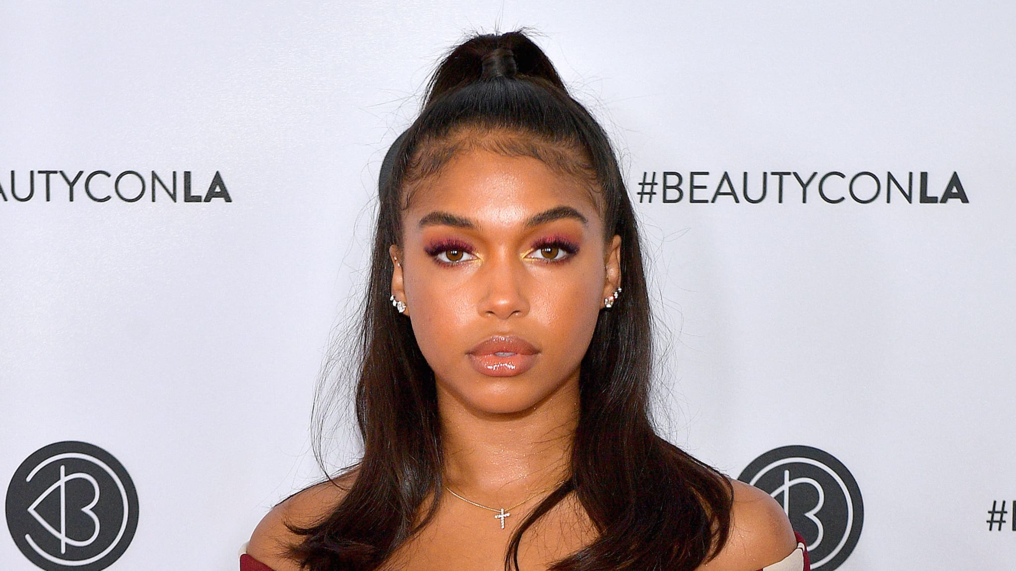 Lori Harvey attends Beautycon Los Angeles 2019 Pink Carpet