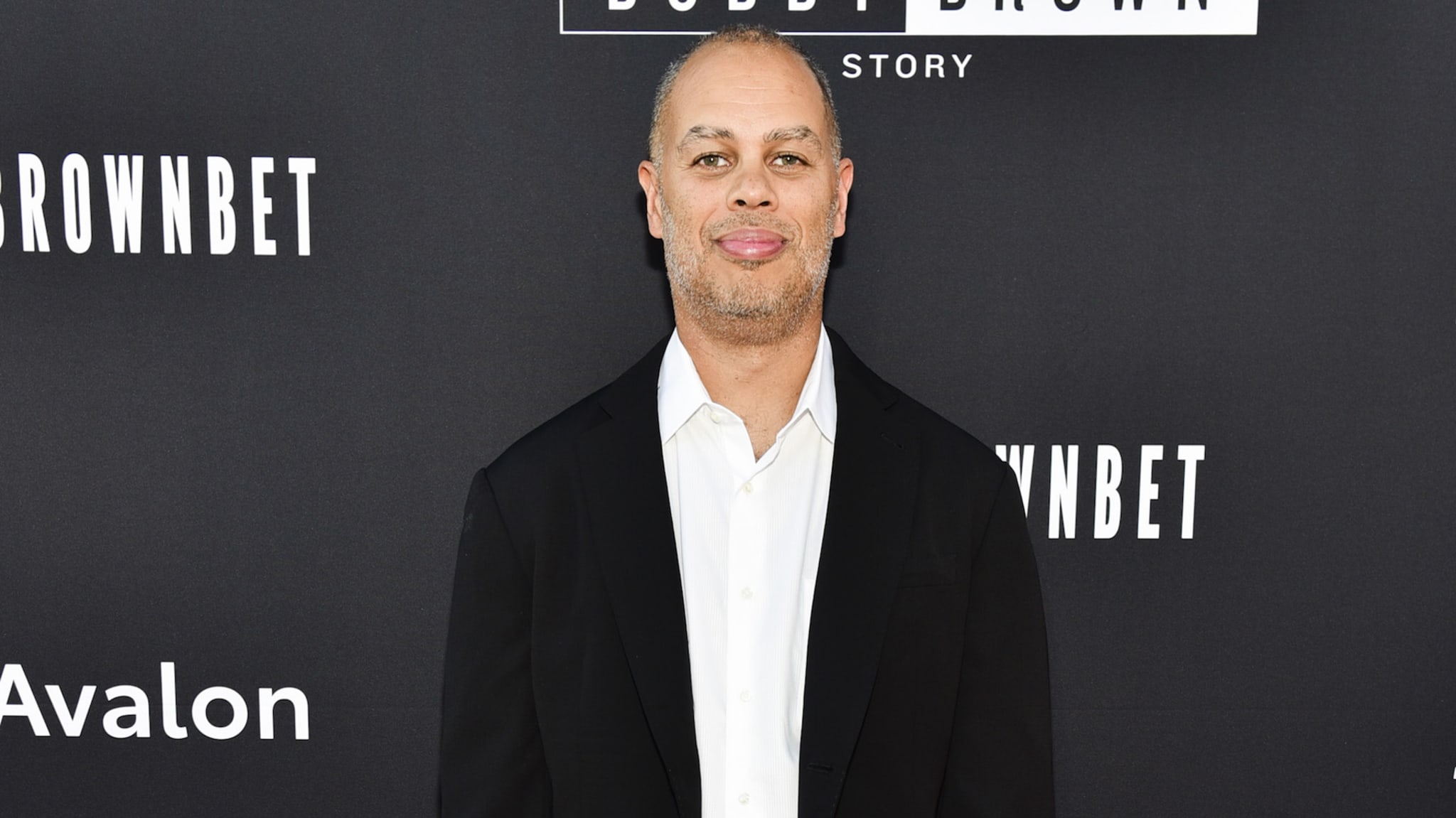 Jesse Collins arrives at the premiere screening of "The Bobby Brown Story."