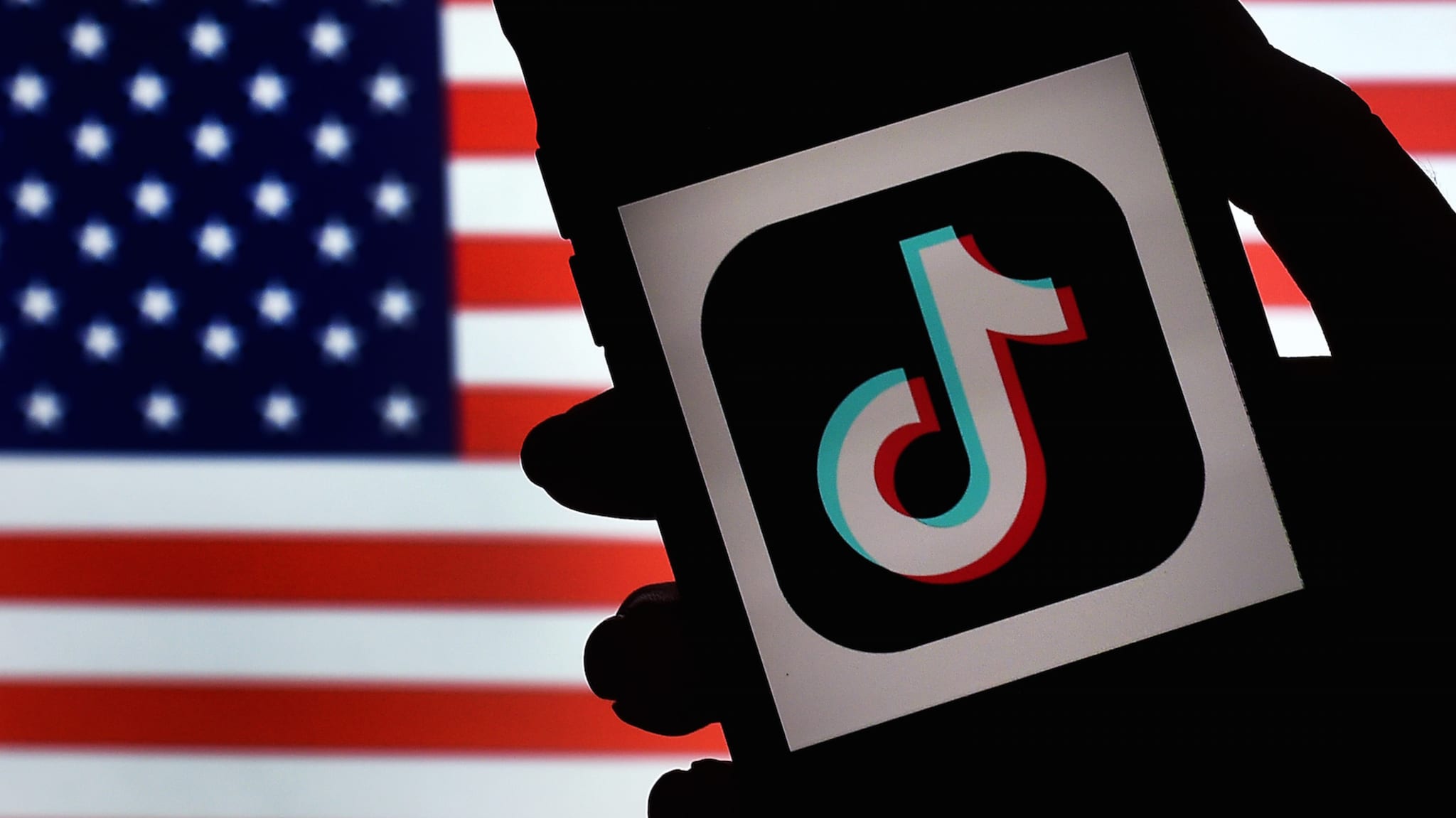 The social media application logo, TikTok is displayed.