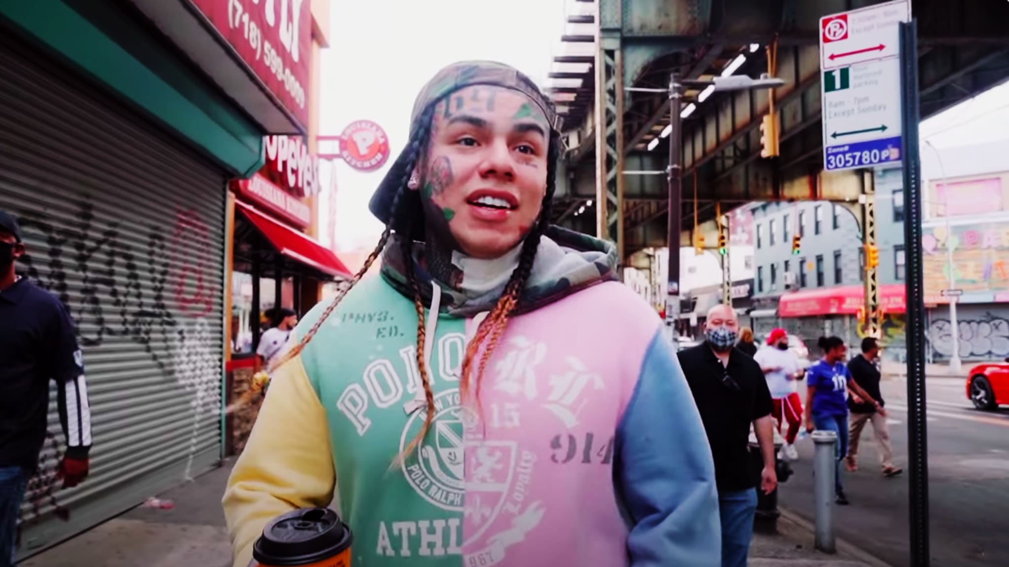 Tekashi 6ix9ine in Brooklyn