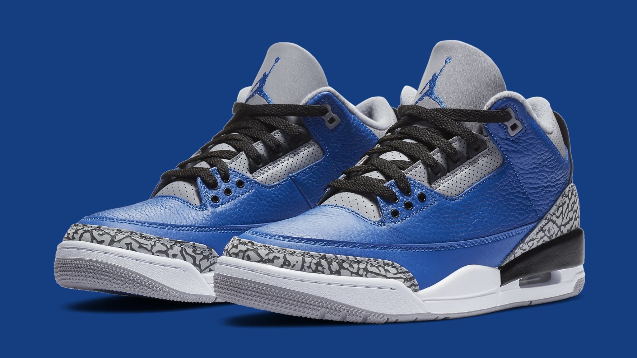 Air Jordan 3 III Retro 'Varsity Royal' CT8532 400 Pair