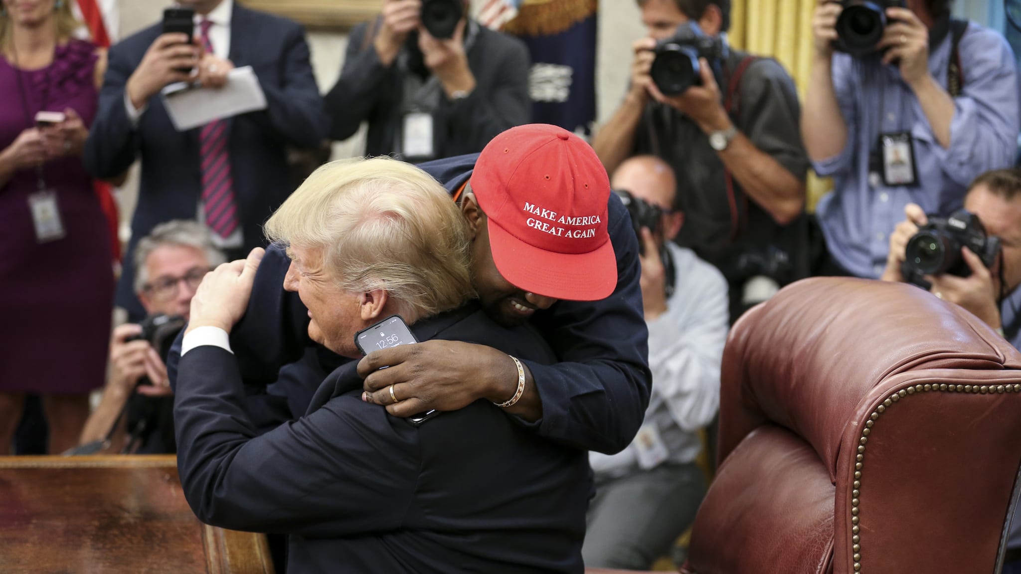 trump kanye