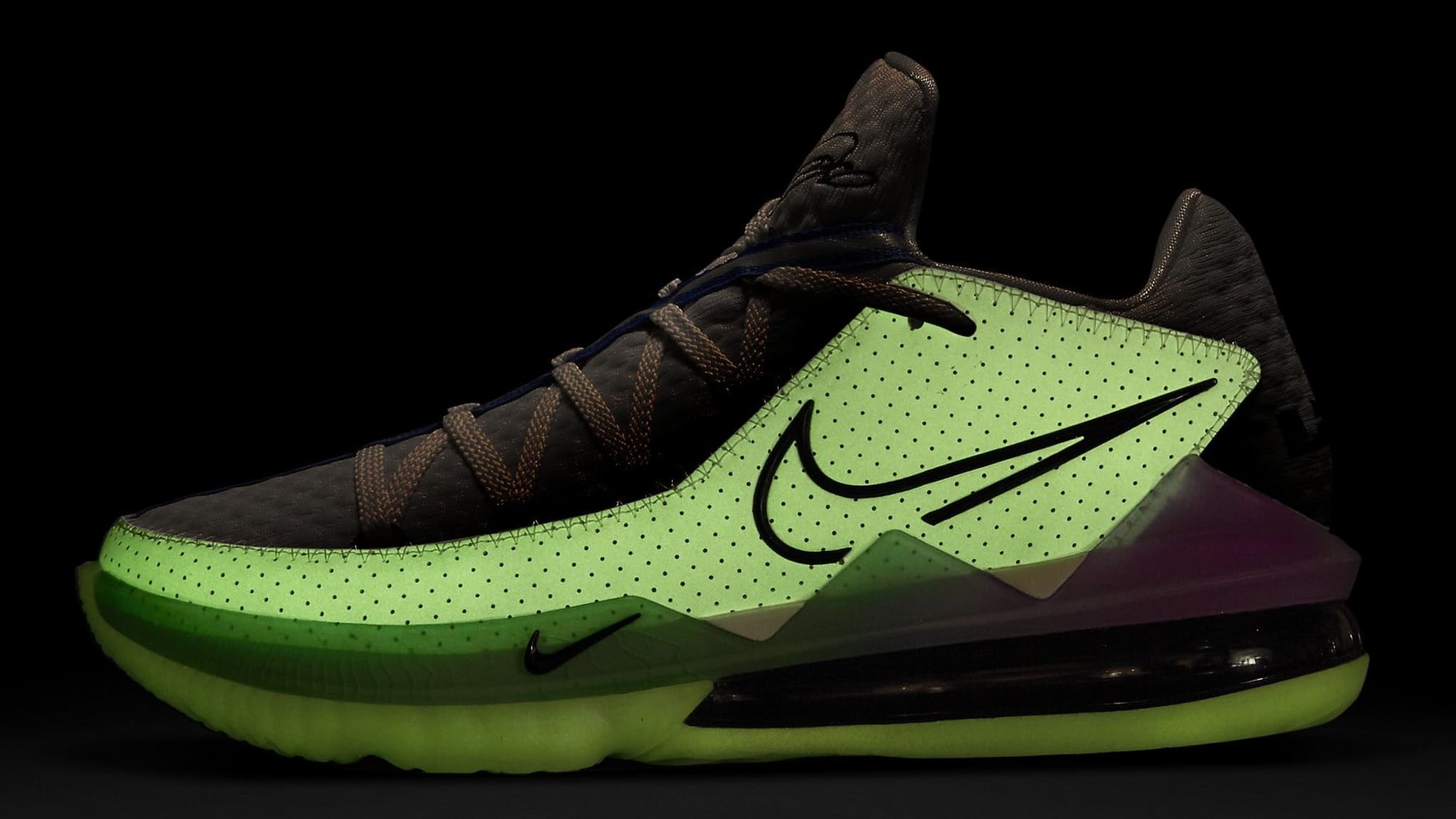 Nike LeBron 17 Low Glow in the Dark Release Date CD5007 005