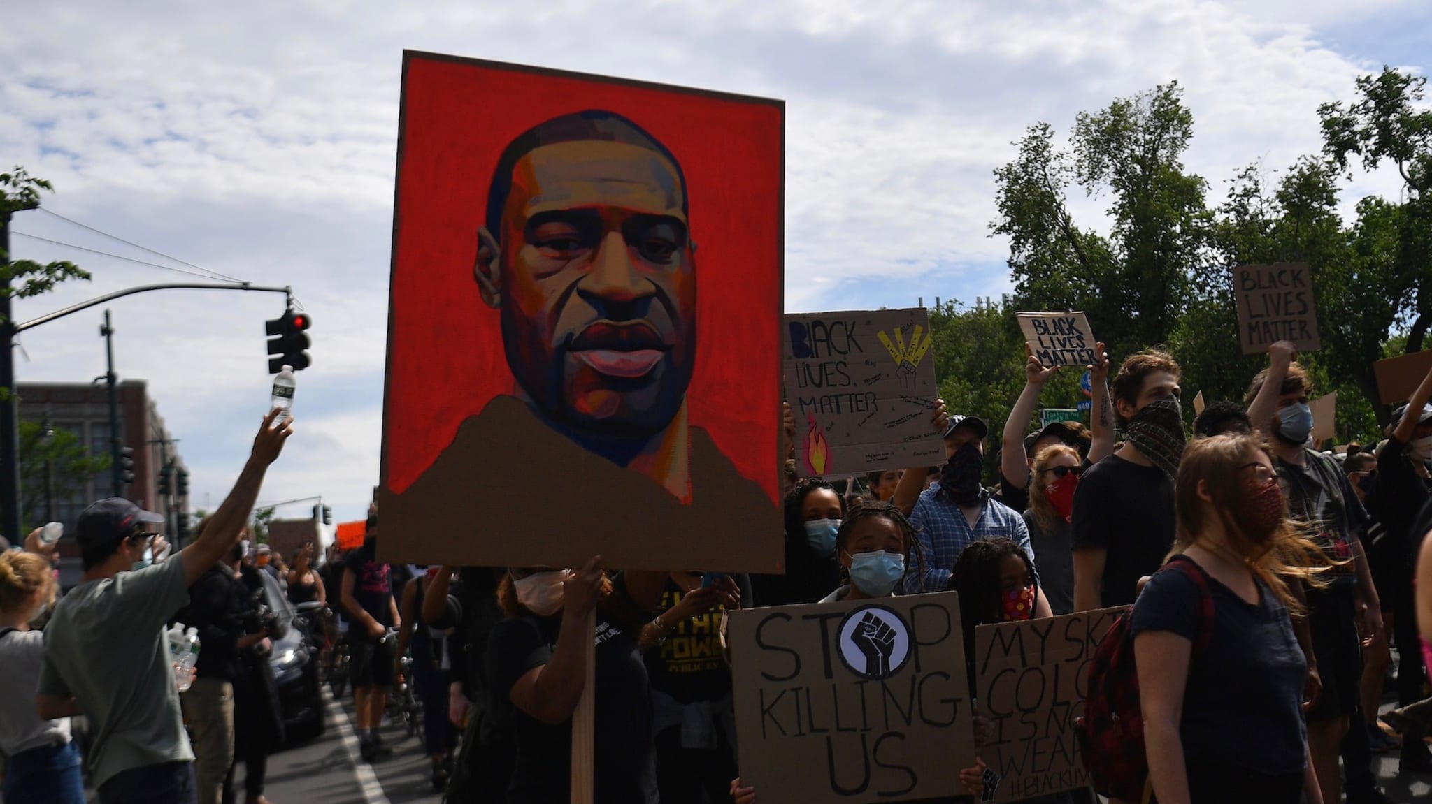 George Floyd protest