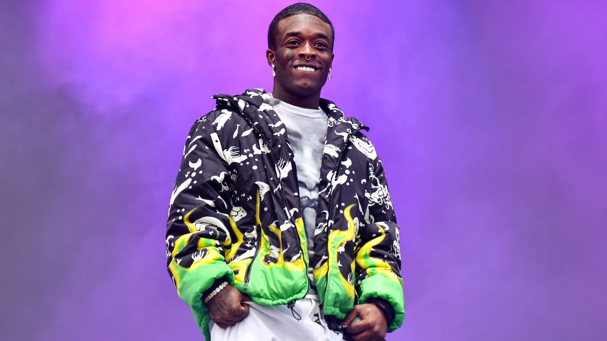 Lil Uzi Vert performs at the Austin City Limits Music Festival.
