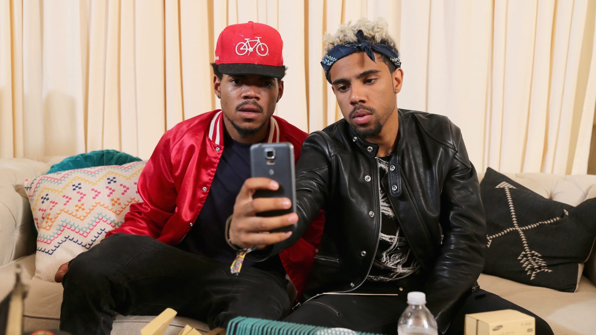 Chance the Rapper and Vic Mensa