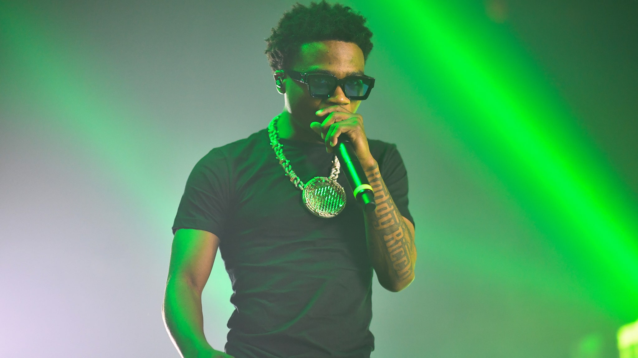 This is a photo of Roddy Ricch.