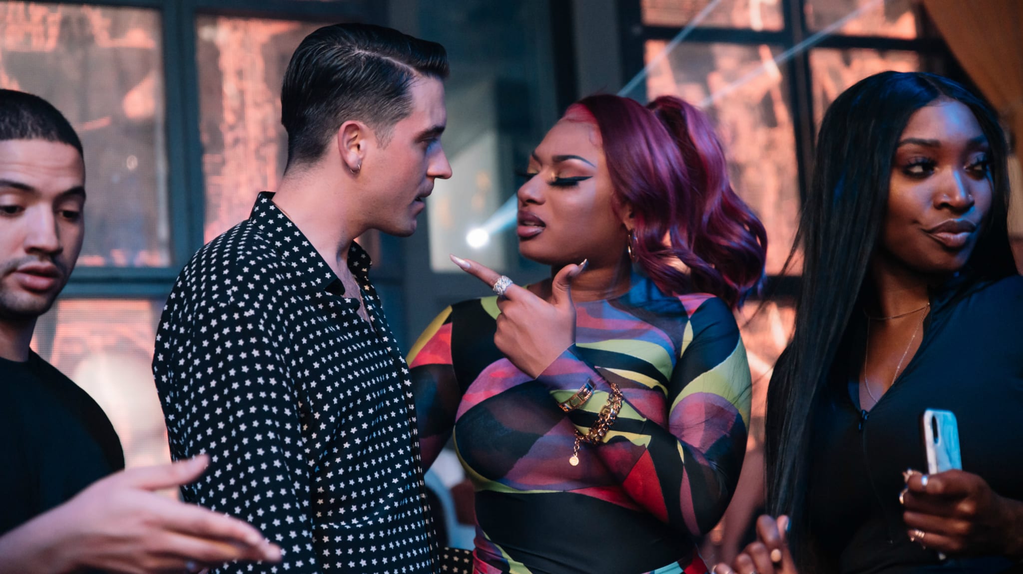 GEazy and Megan Thee Stallion Perplex Fans With Kissing