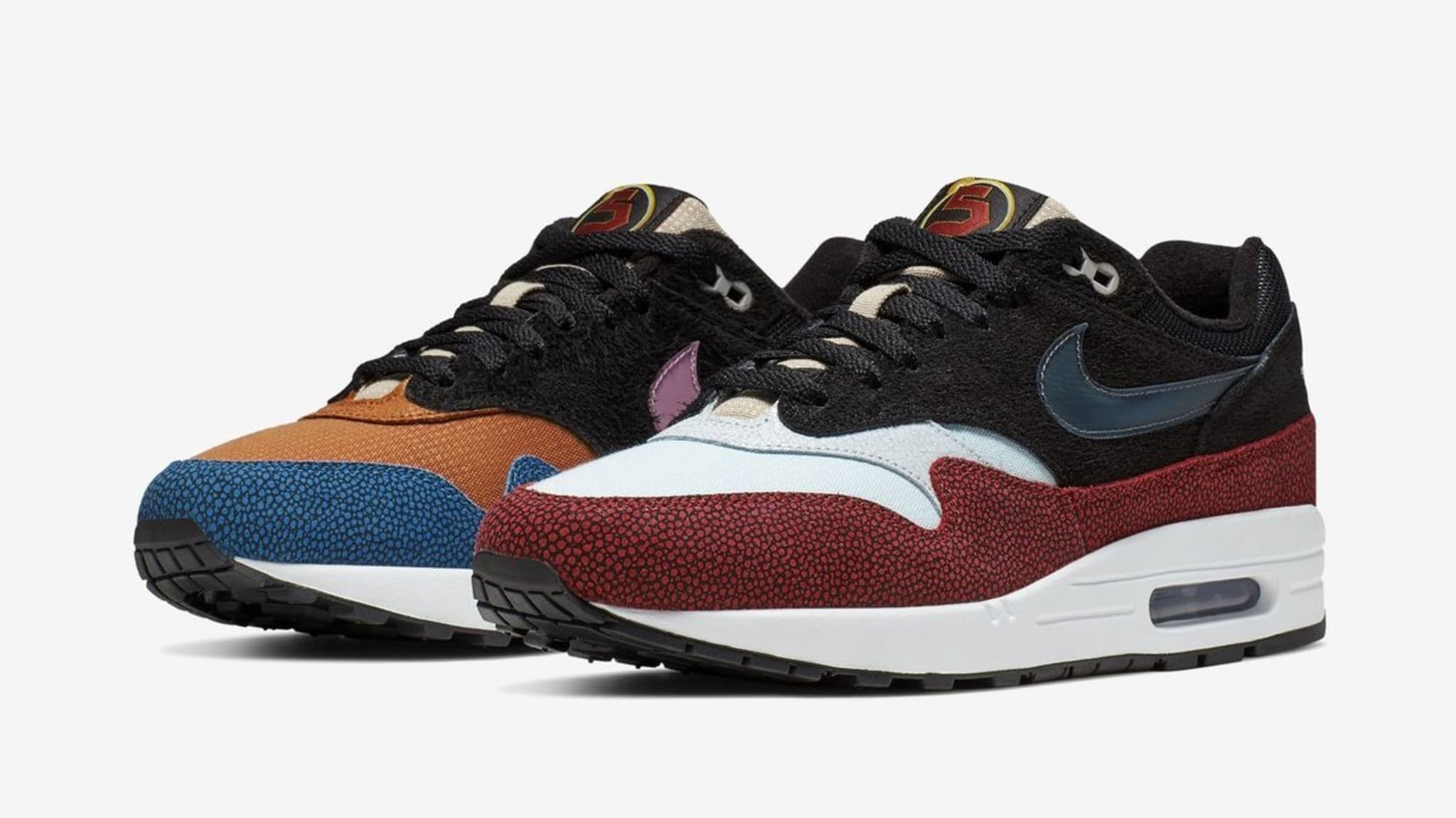 De'Aaron Fox x Nike Air Max 1 'Swipa' (Pair)