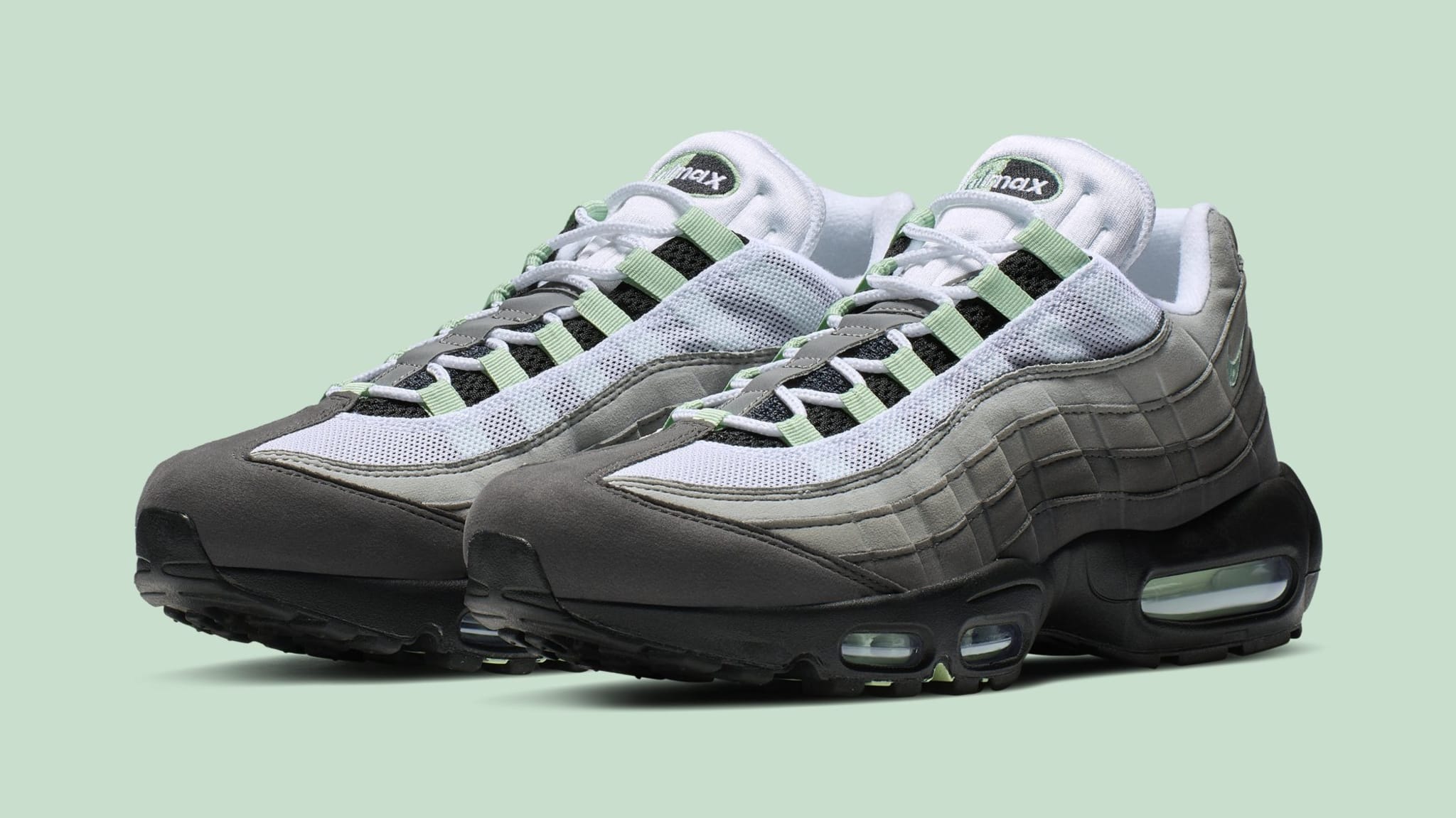 Nike Air Max 95 'Fresh Mint' CD7495 101 (Pair)