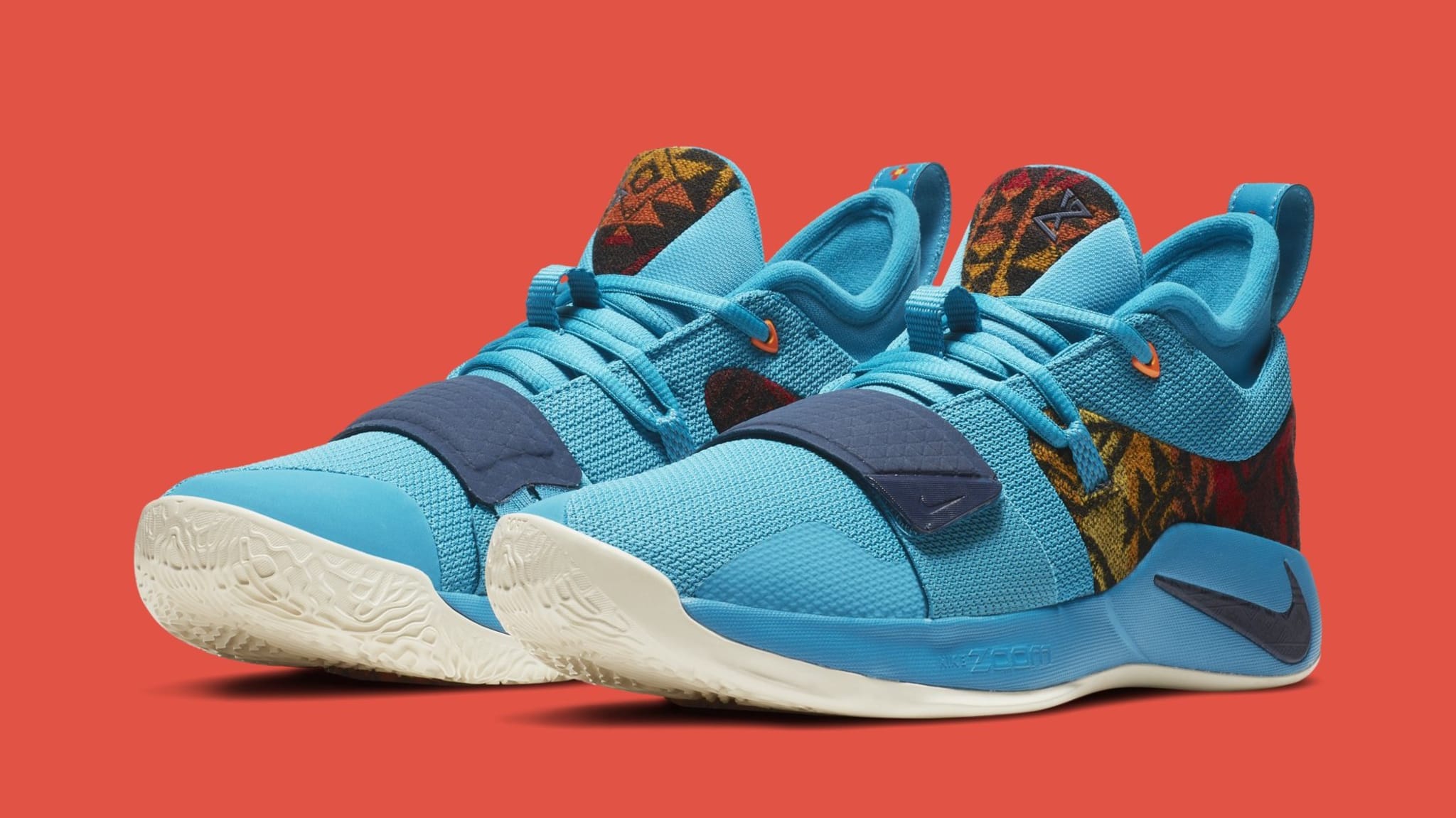 Nike PG 2.5 'Pendleton' Multi Color/College Navy CI0294 900 (Pair)