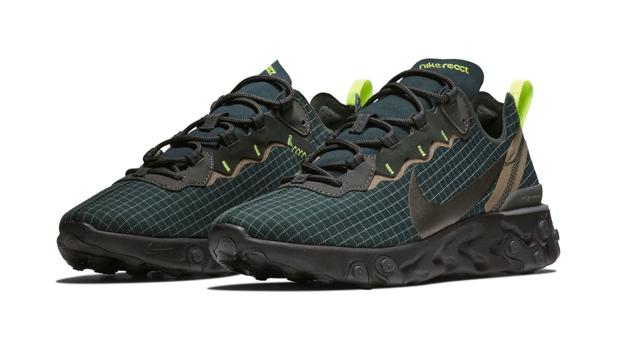 Nike React Element 55 'Dark Green' Release Date