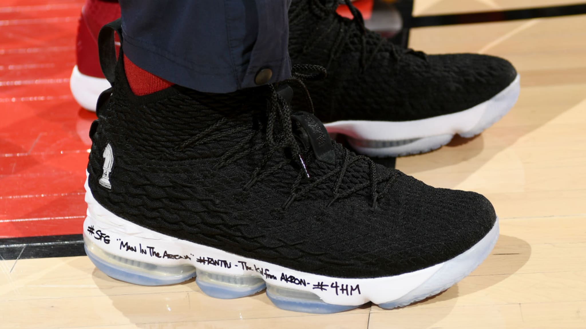 LeBron James Nike LeBron 15 Four Horsemen On Foot