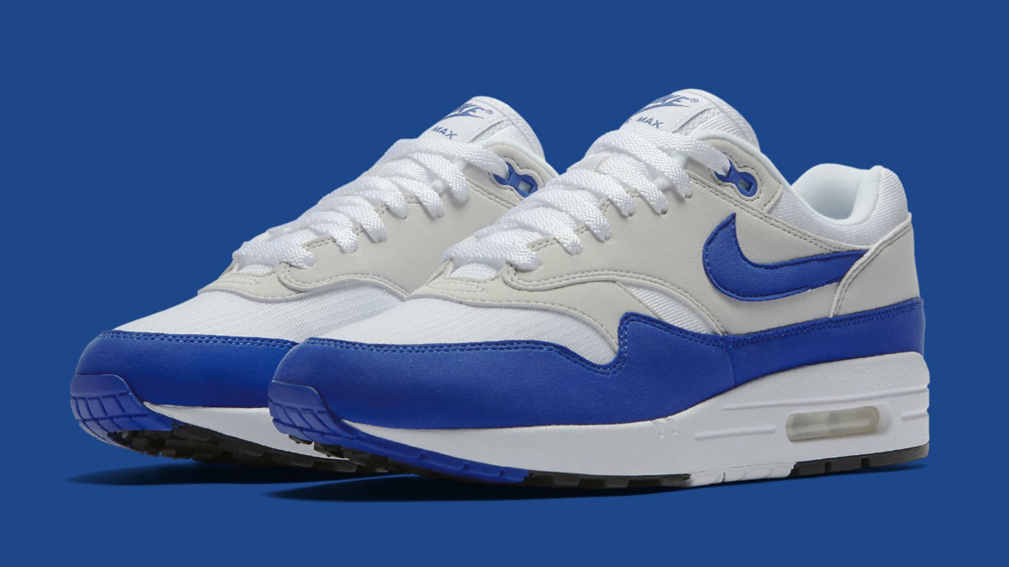 Nike Air Max 1 Anniversary Royal Release Date Main 908375 101