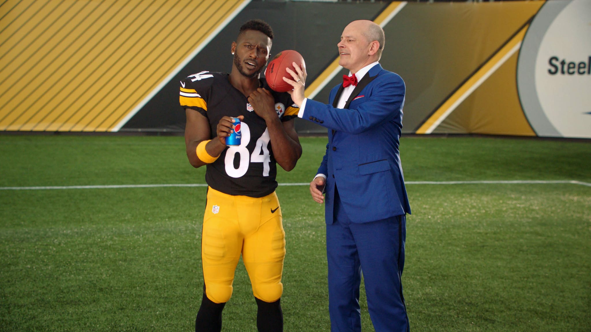 Antonio Brown Pittsburgh Steelers Pepsi Ad