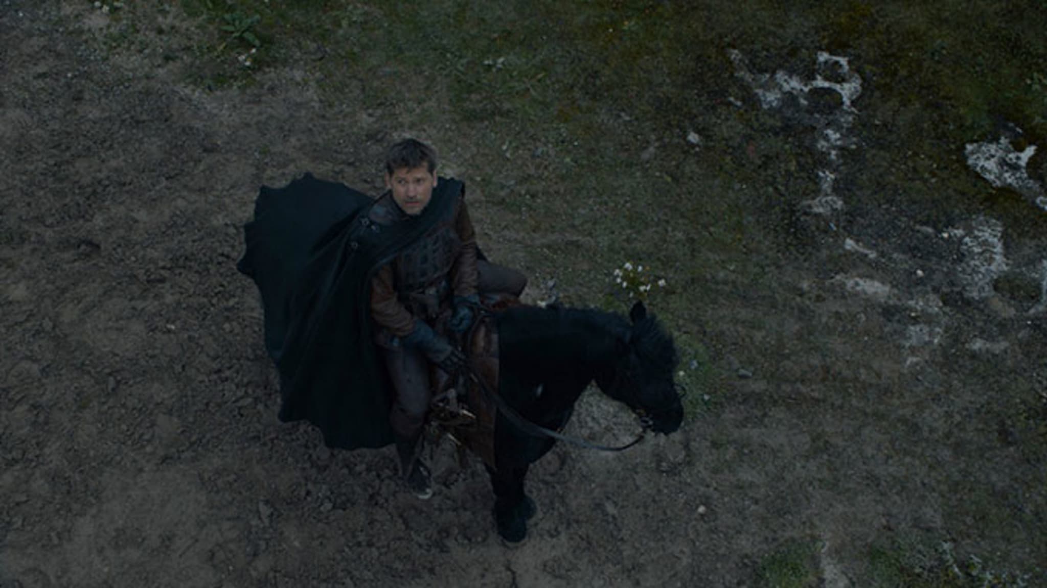 jaime lannister on horseback