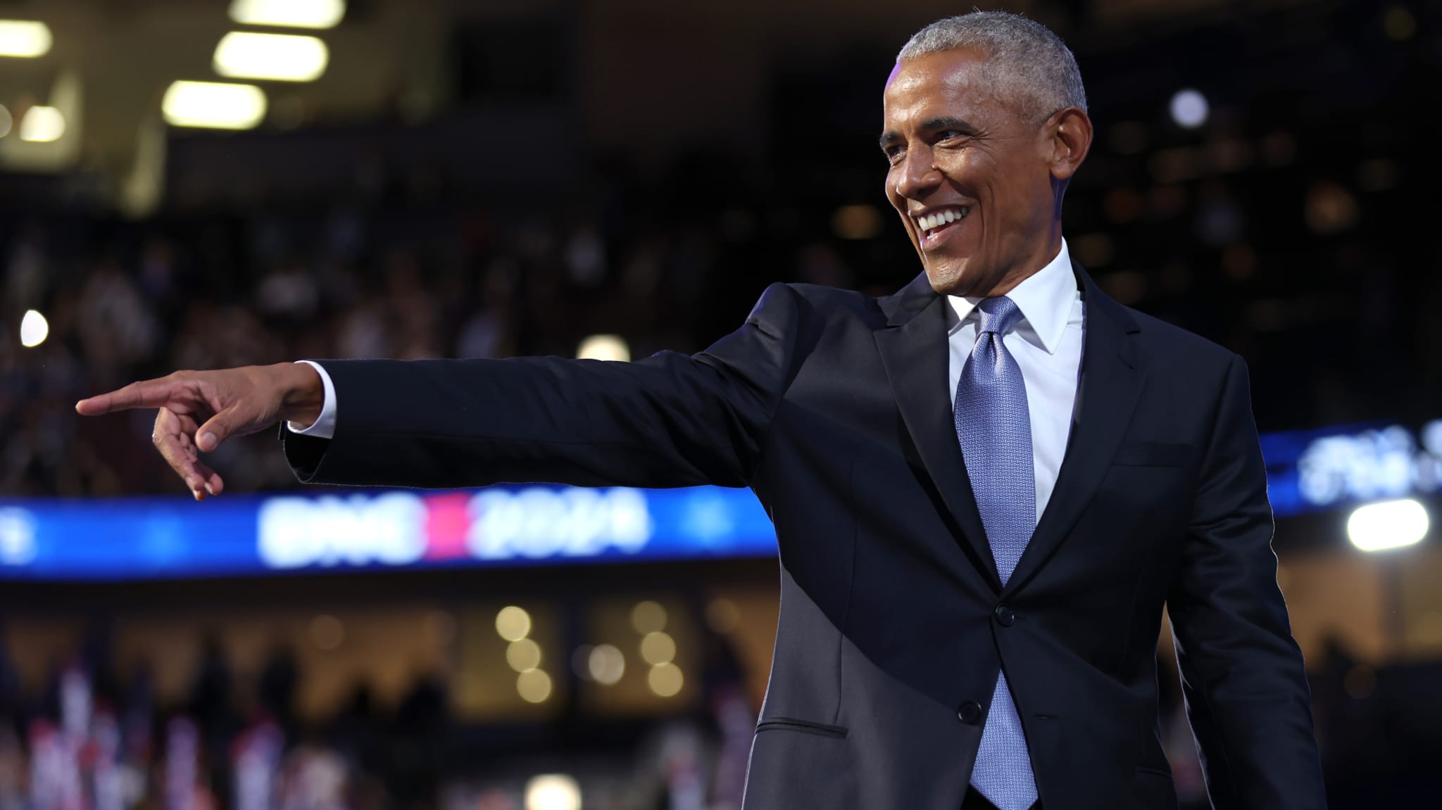 Obama speaks at DNC