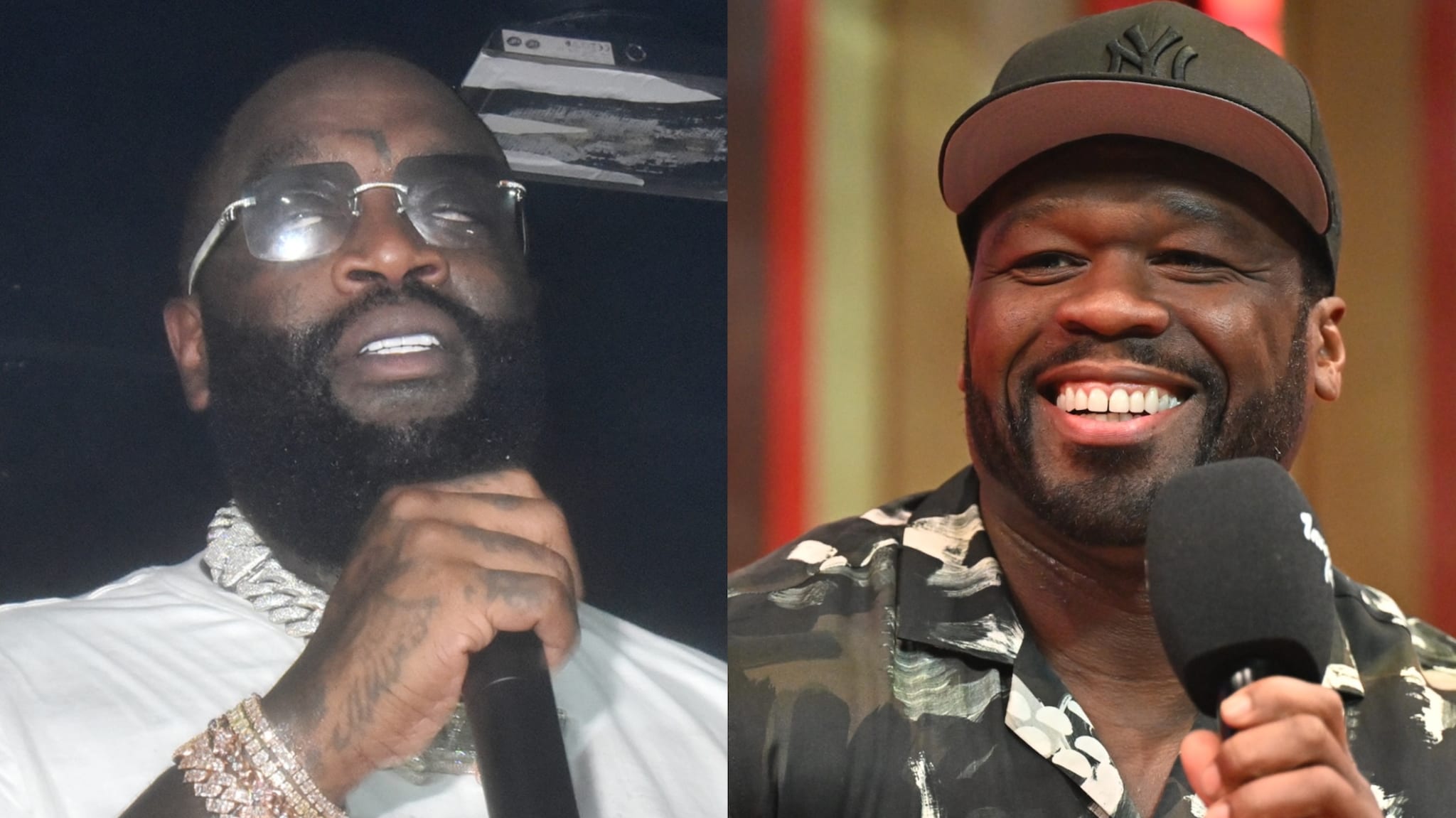 Rick Ross and 50 Cent
