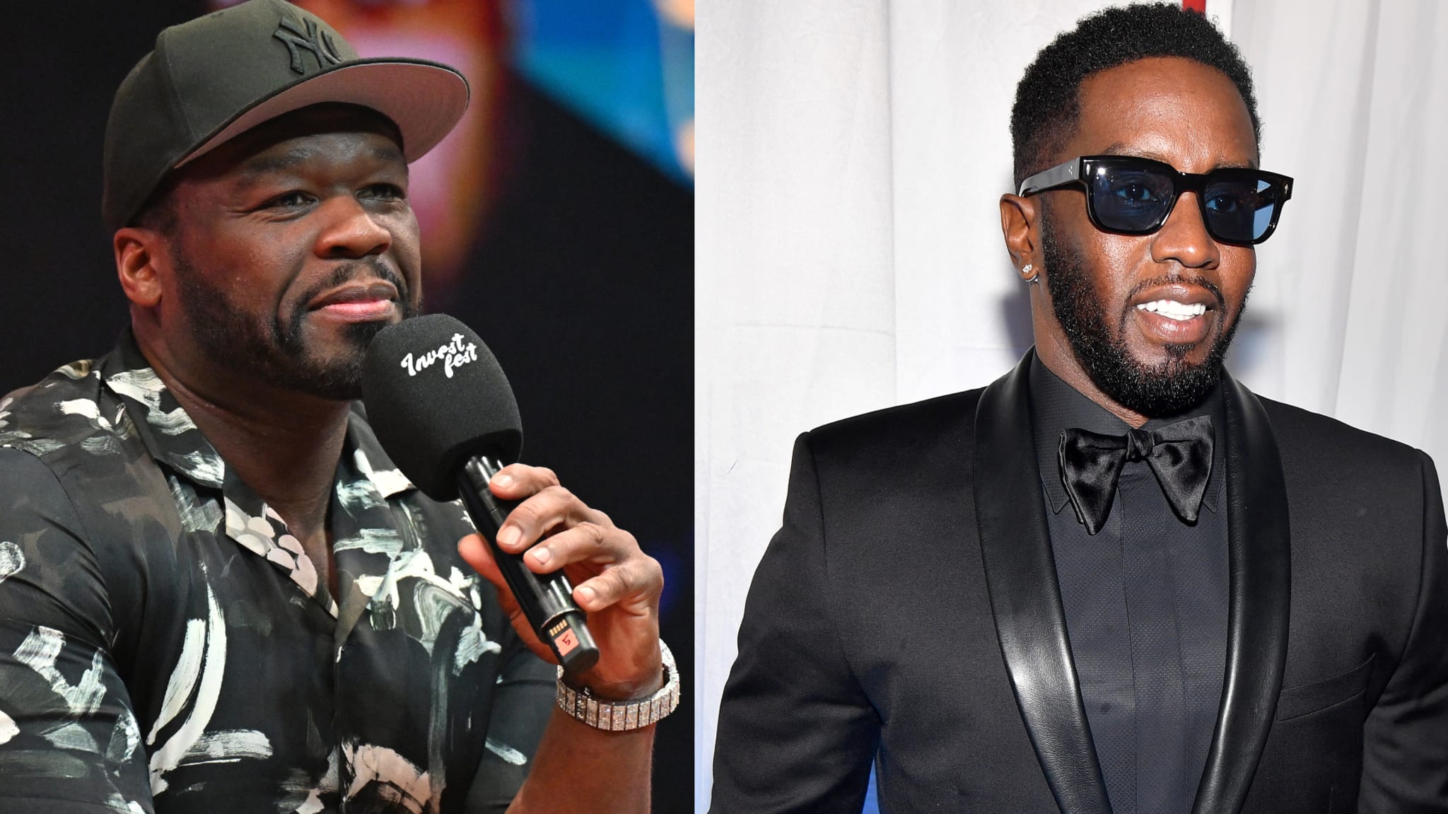 50 and diddy pictured at events