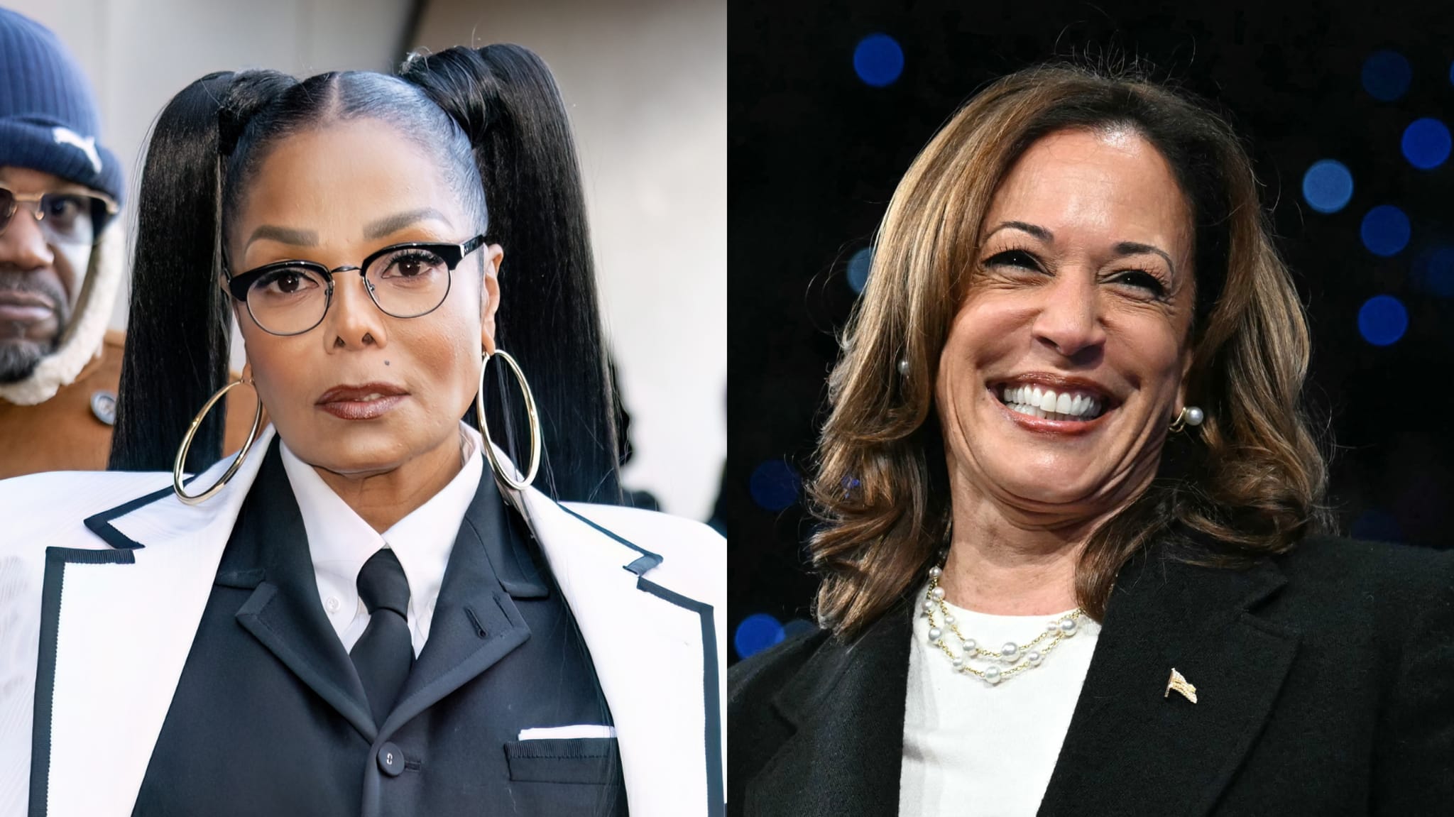 Janet Jackson, Kamala Harris