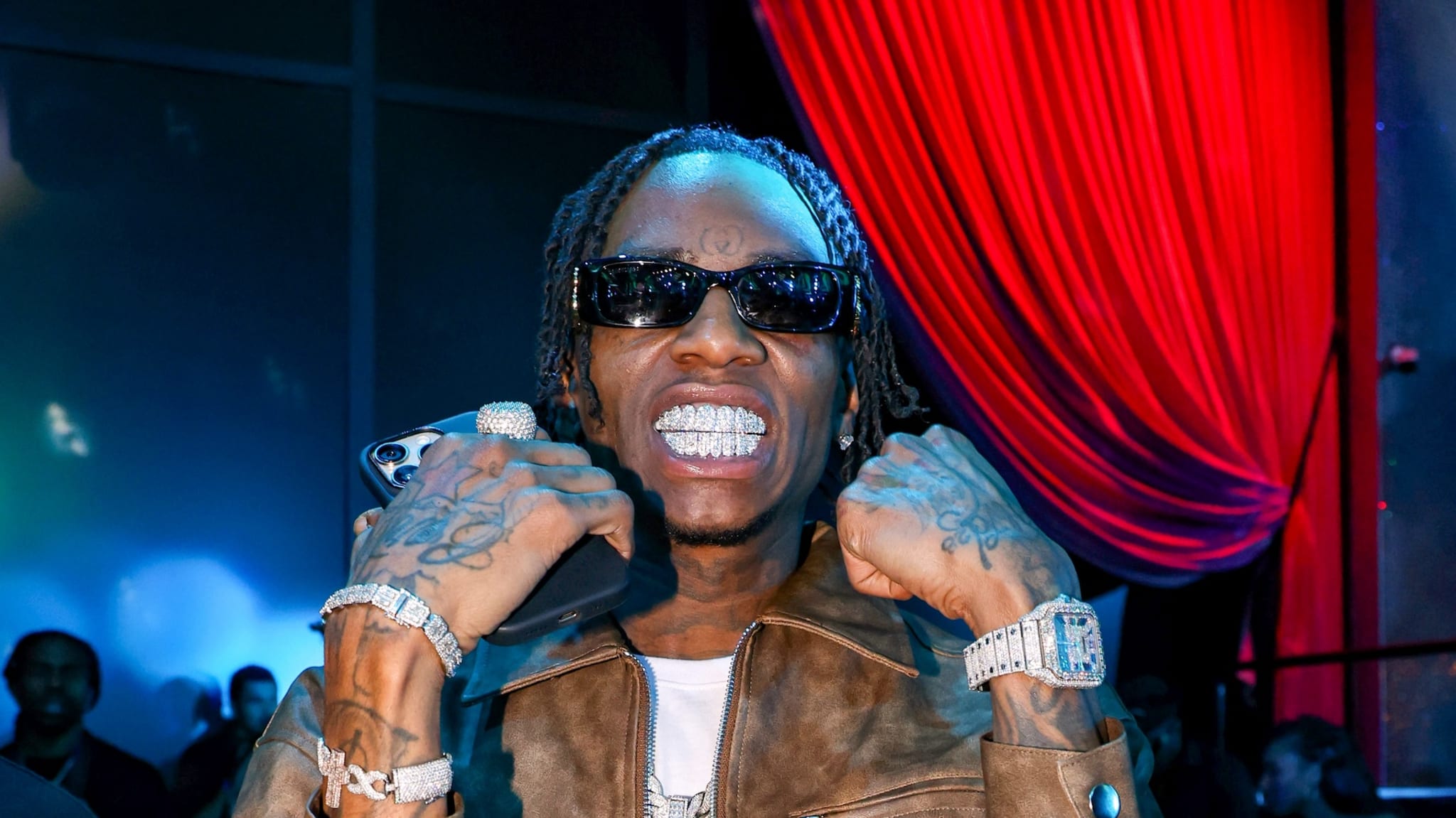 Soulja Boy attends the BET Hip Hop Awards 2024 at Drai's Beachclub & Nightclub on October 08, 2024 in Las Vegas, Nevada.