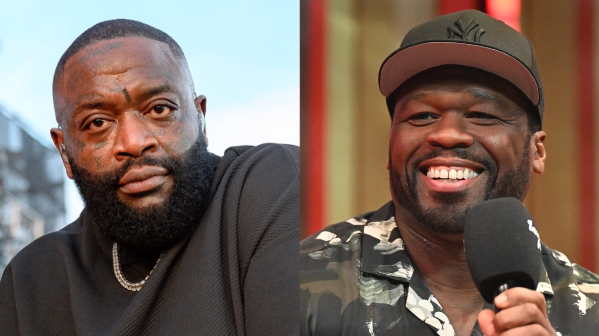 Rick Ross and 50 Cent