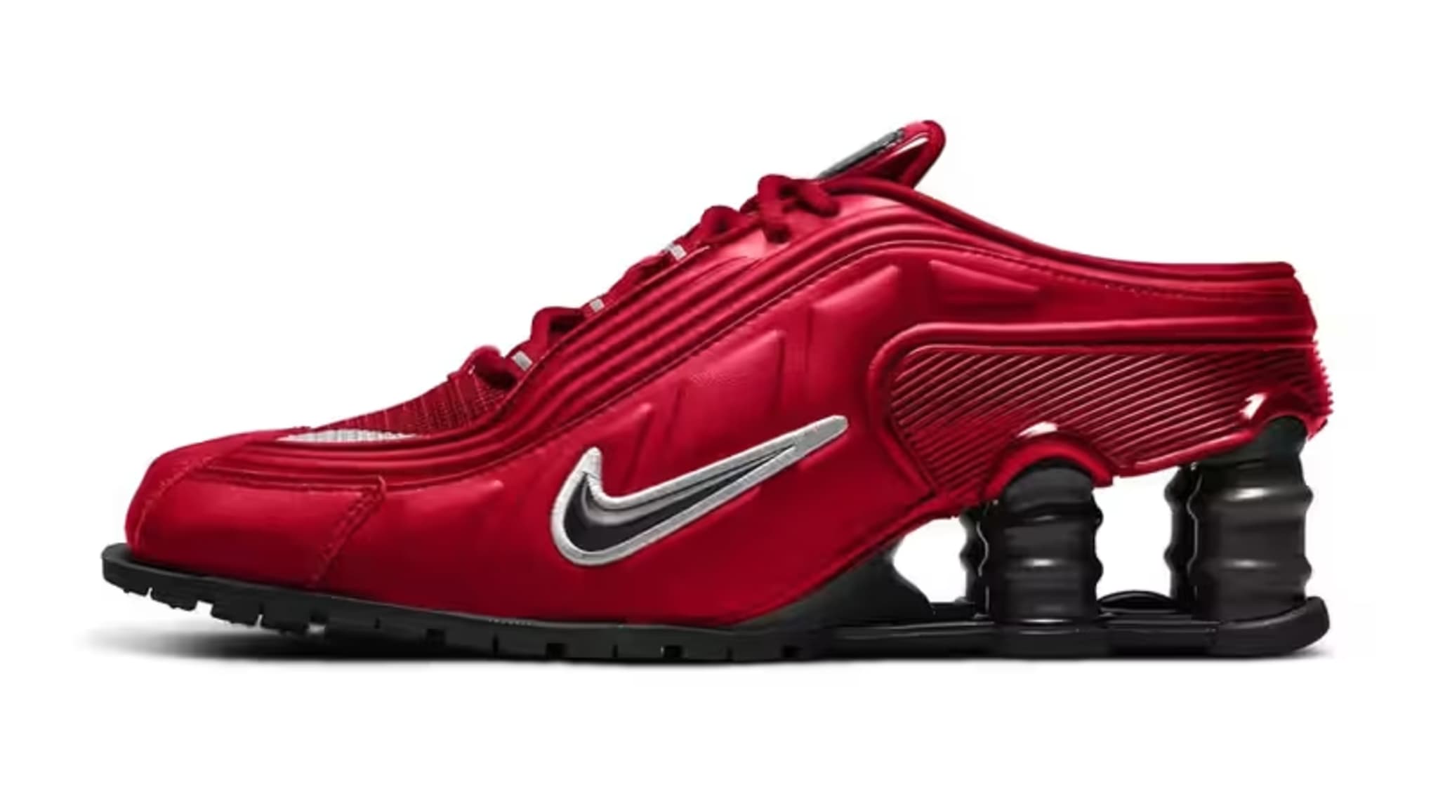 Martine Rose x Nike Shox MR4 Fire Red